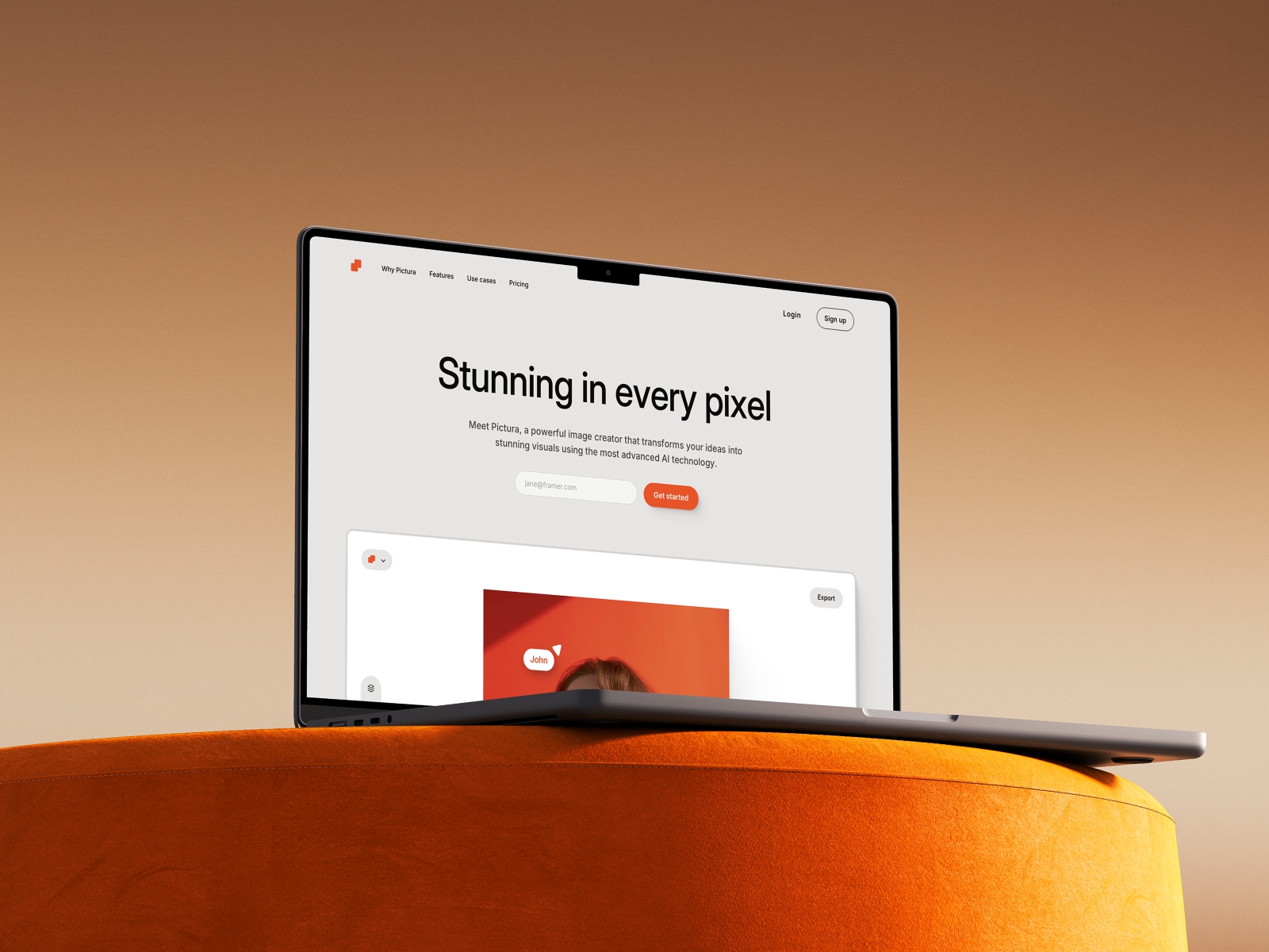 Screenshot of Elevato website