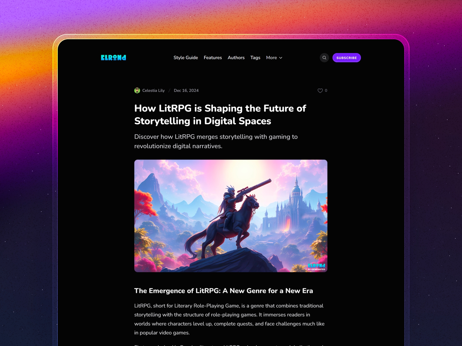 Screenshot 3 of Elrond