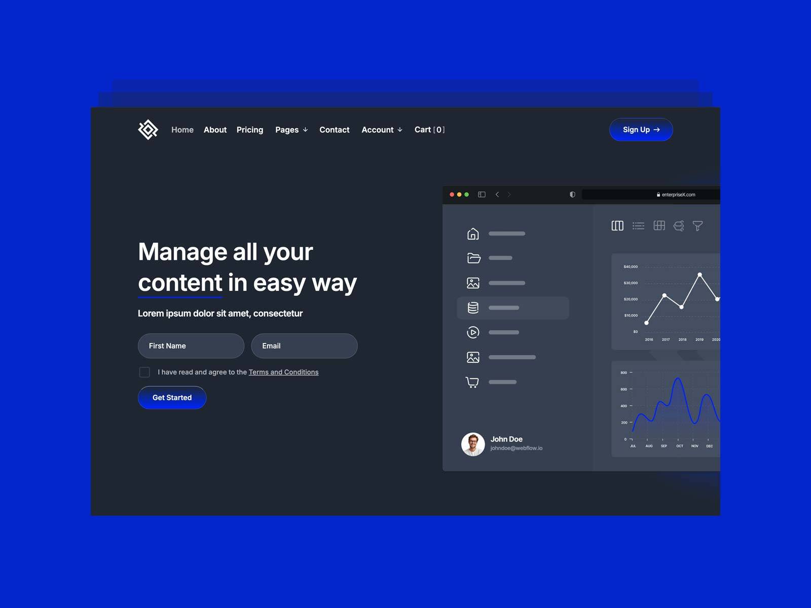 Screenshot 2 of Enterprise x