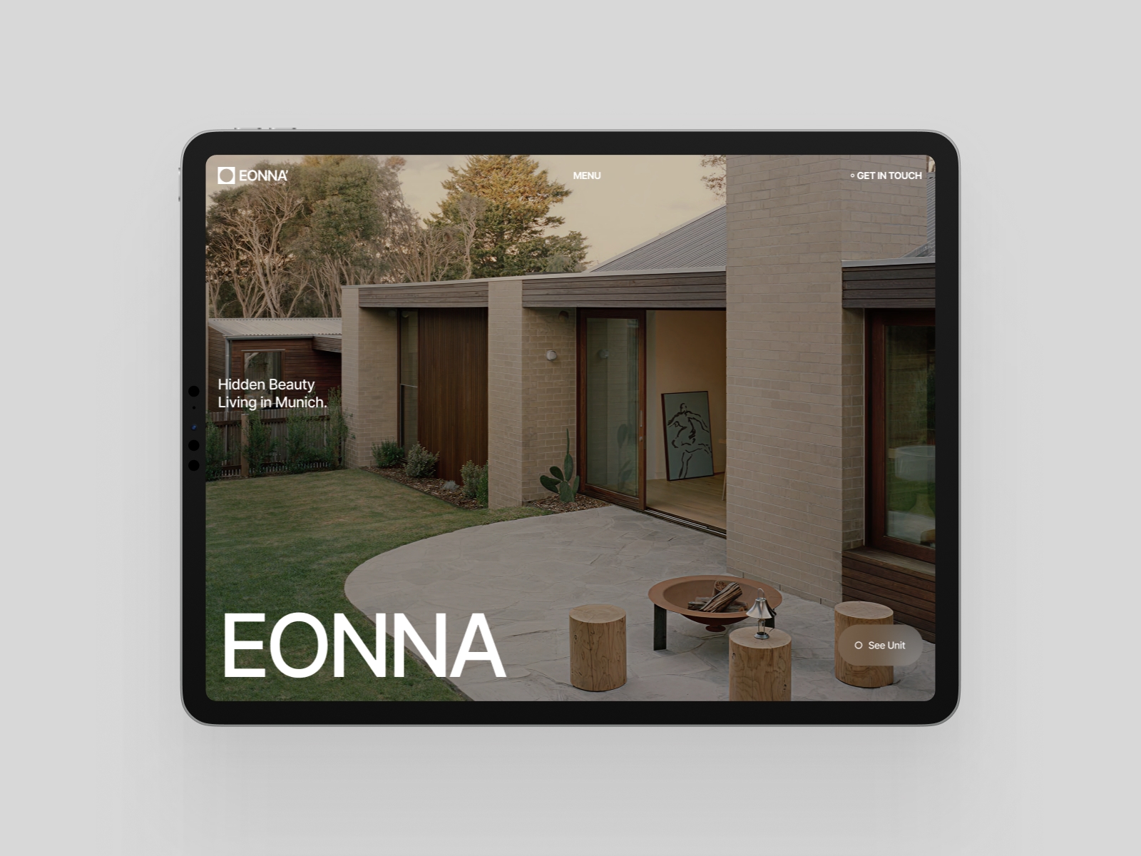 Screenshot of Eonna website