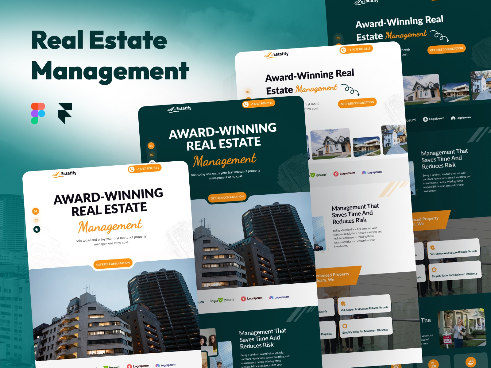 Screenshot of Estatify website