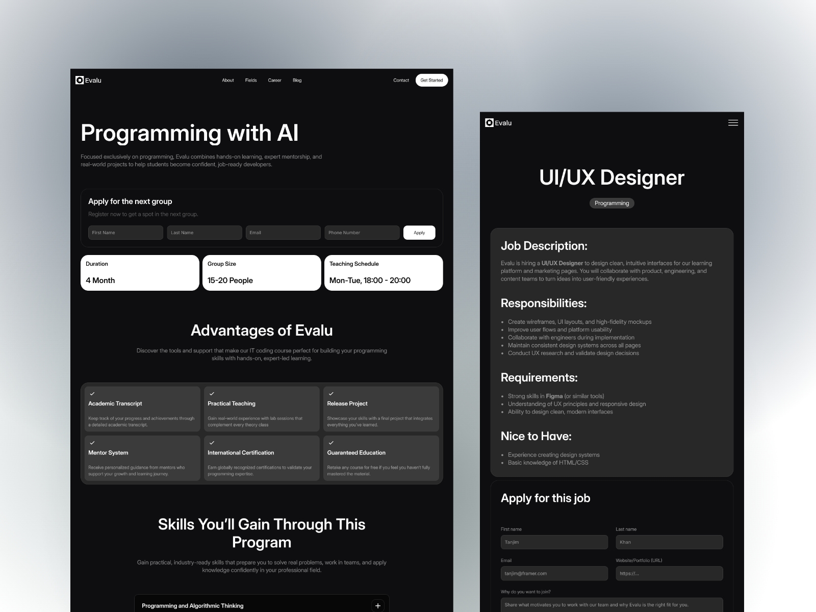 Screenshot 2 of Evalu