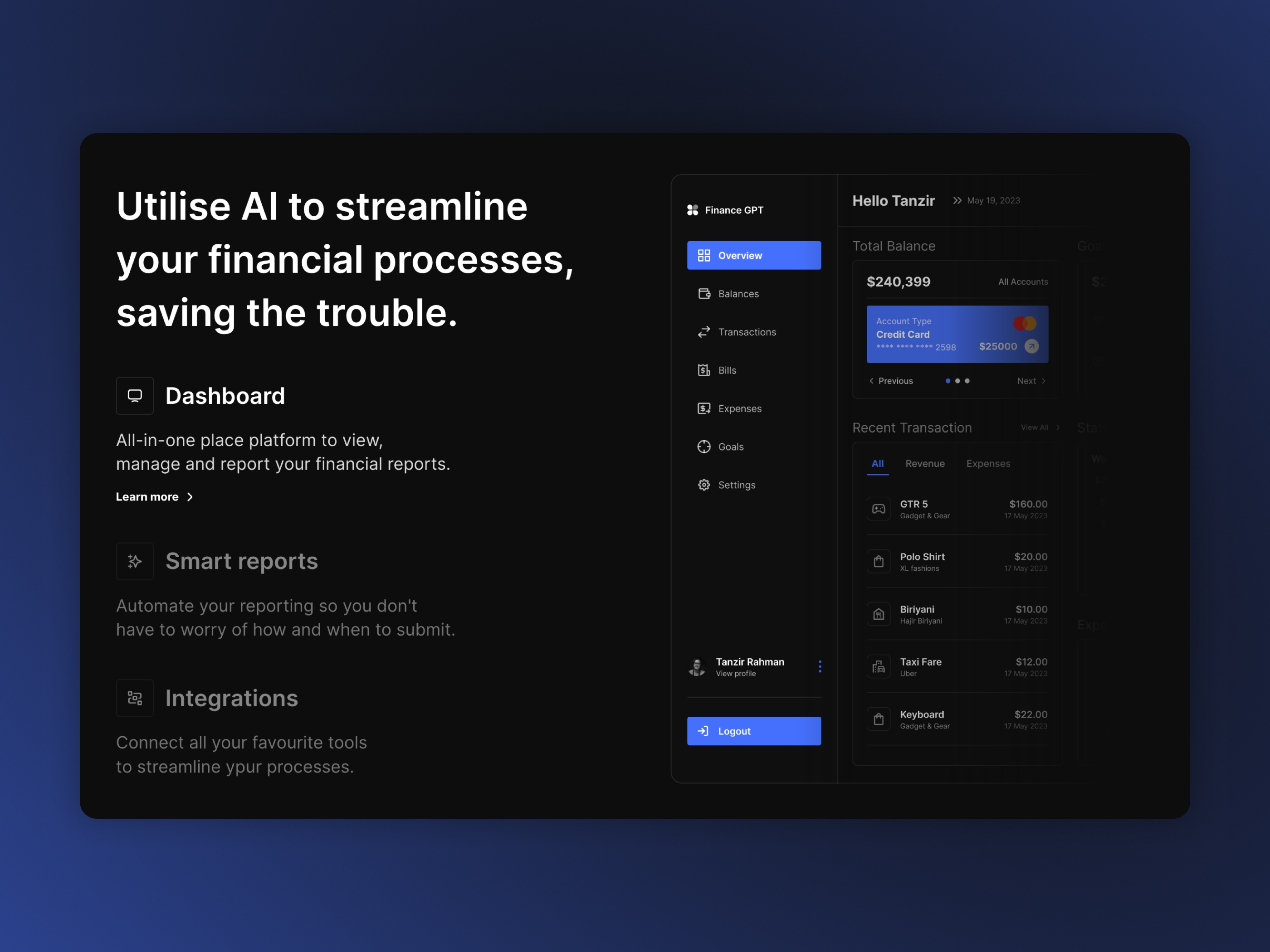 Screenshot 3 of Financial gpt