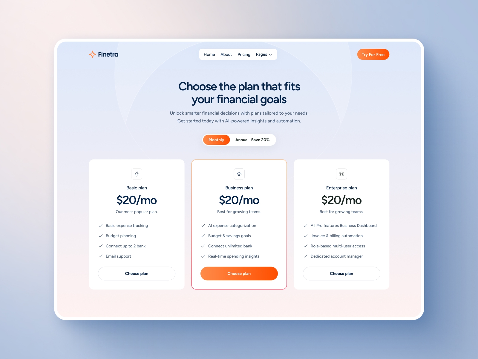 Screenshot 3 of Finetra