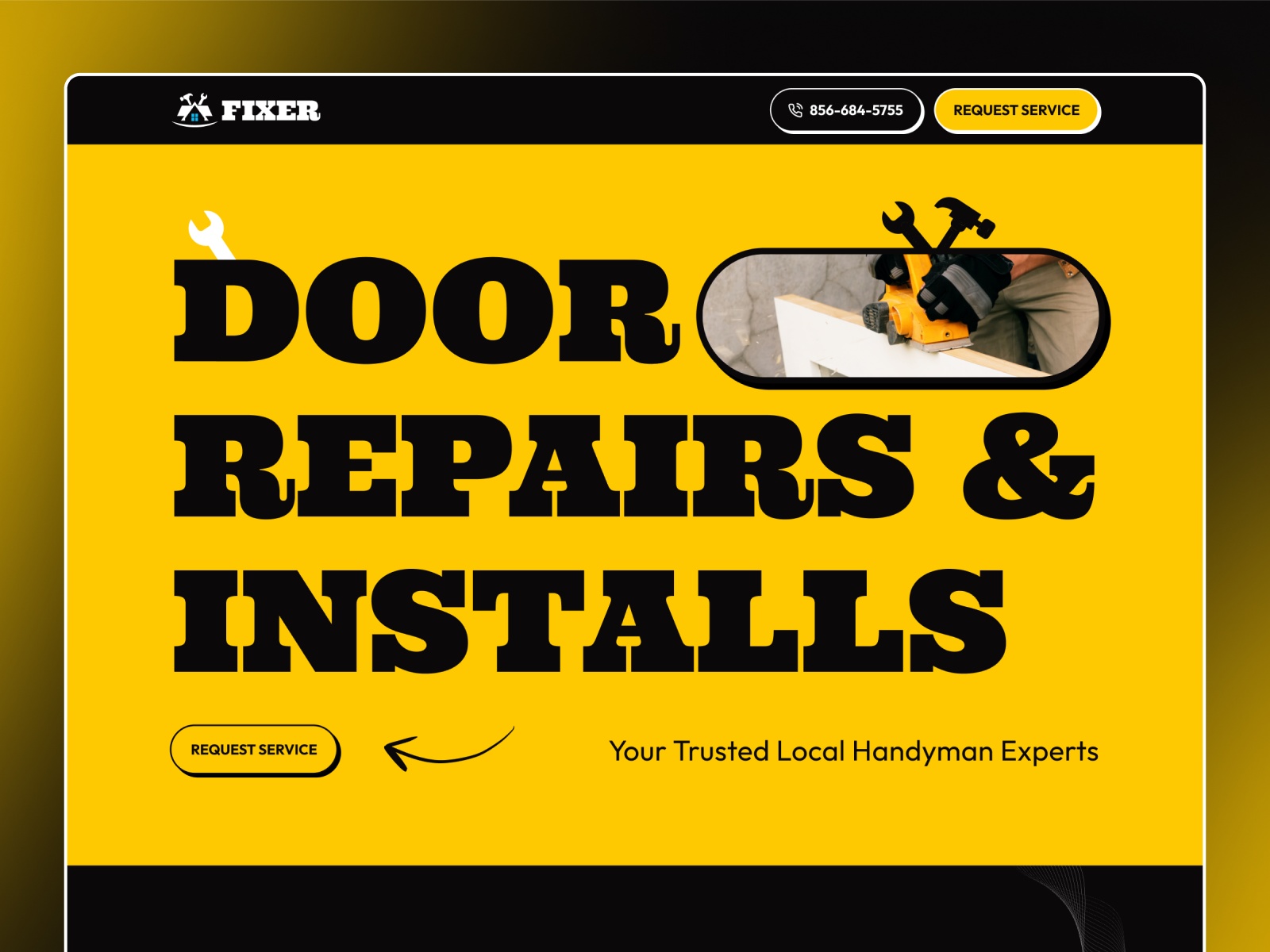 Screenshot of Fixer website