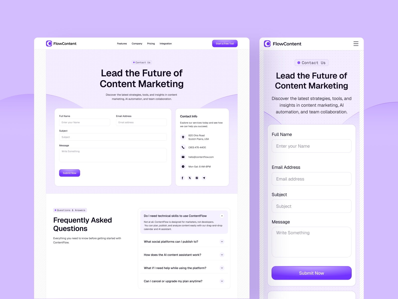 Screenshot 2 of Flowcontent