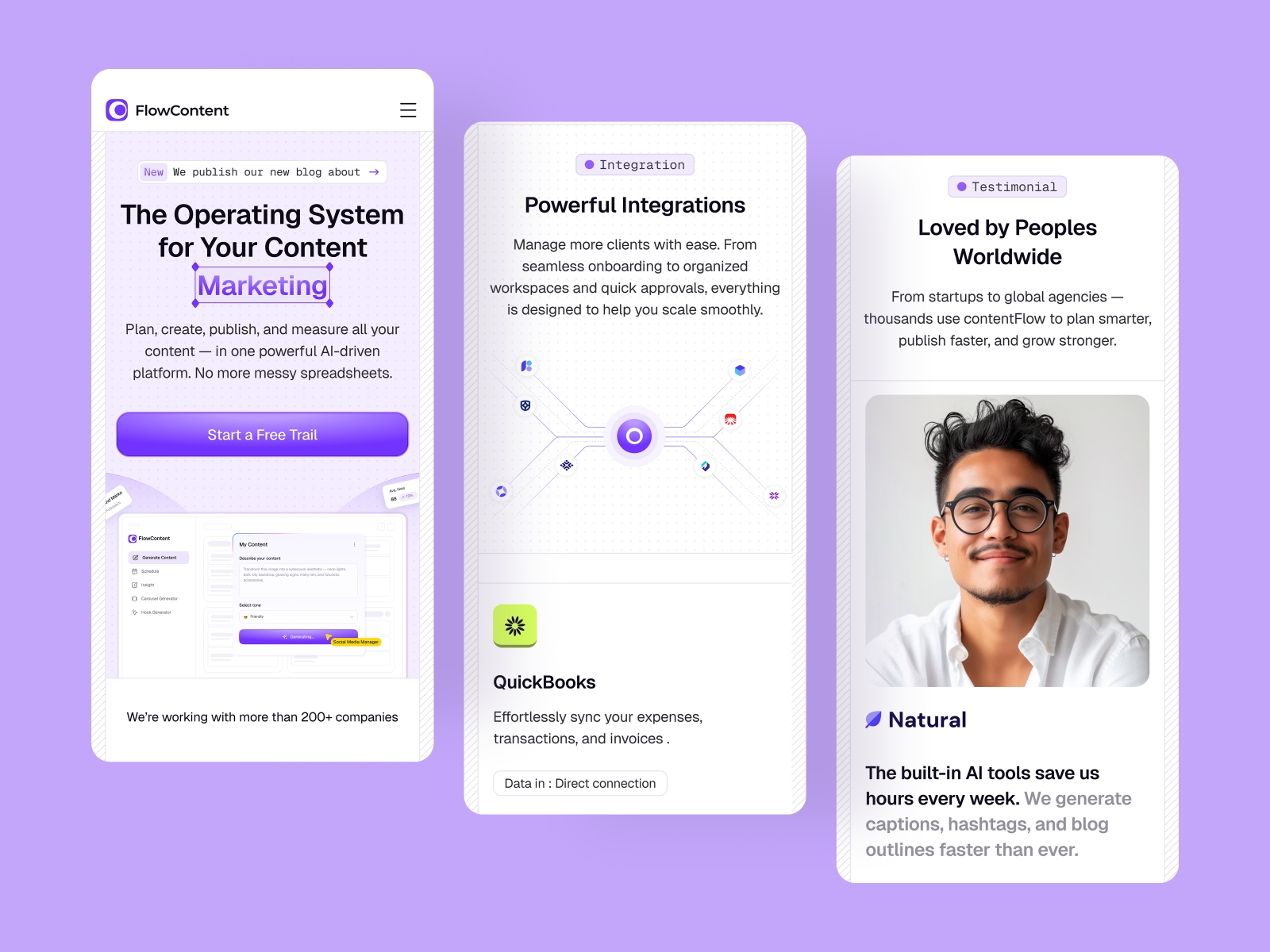 Screenshot 3 of Flowcontent