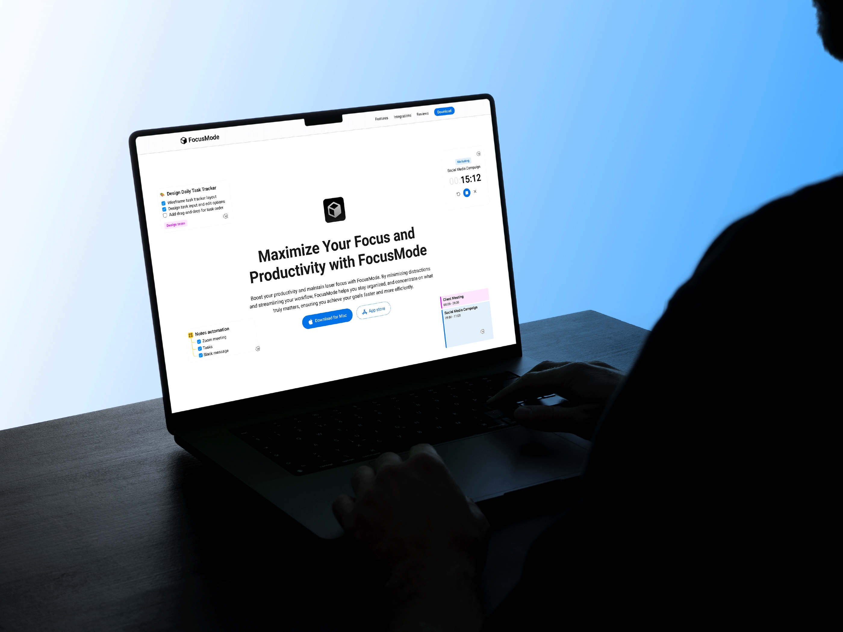 Screenshot 1 of Focusmode