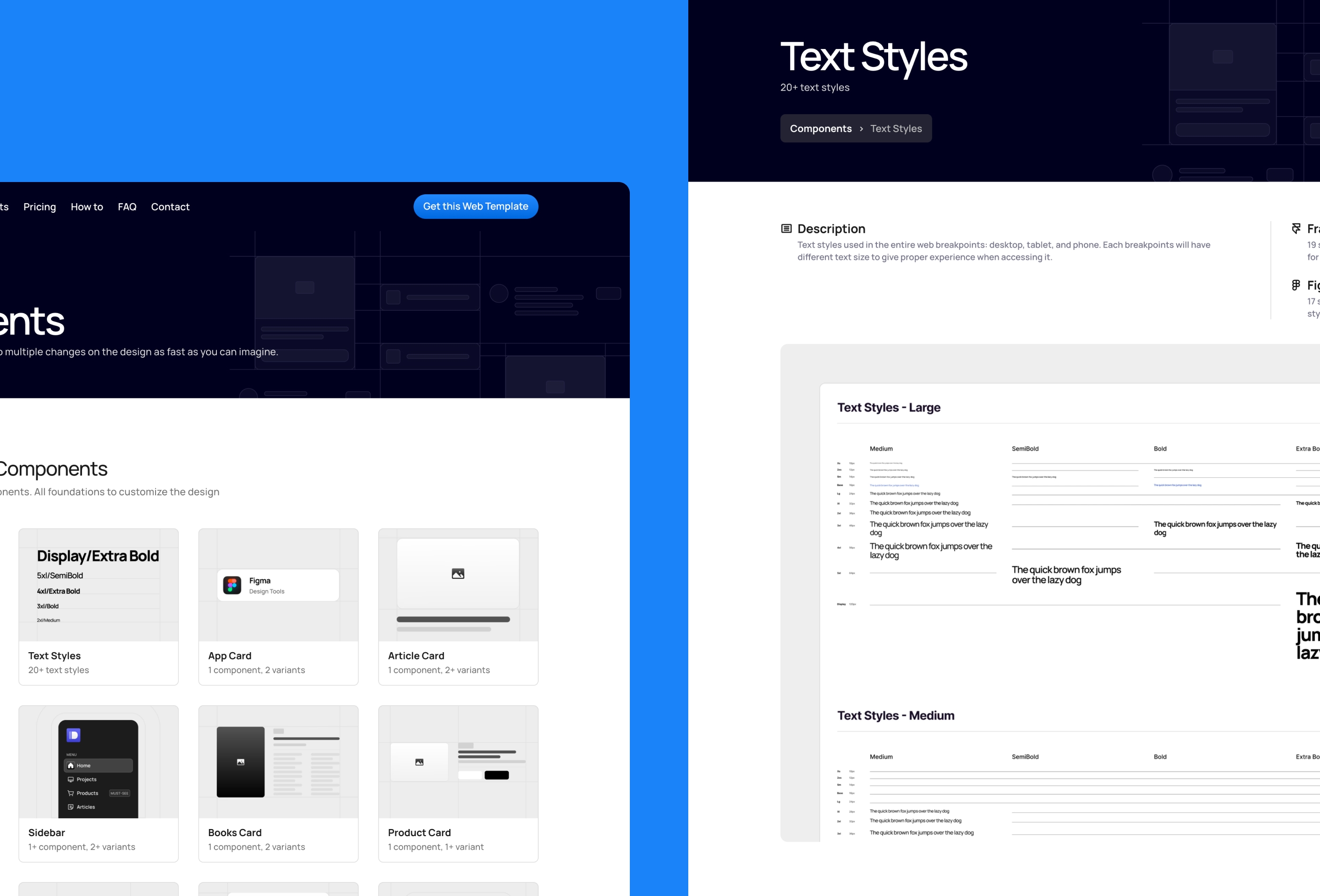 Screenshot 4 of Framekit design kit framer website template