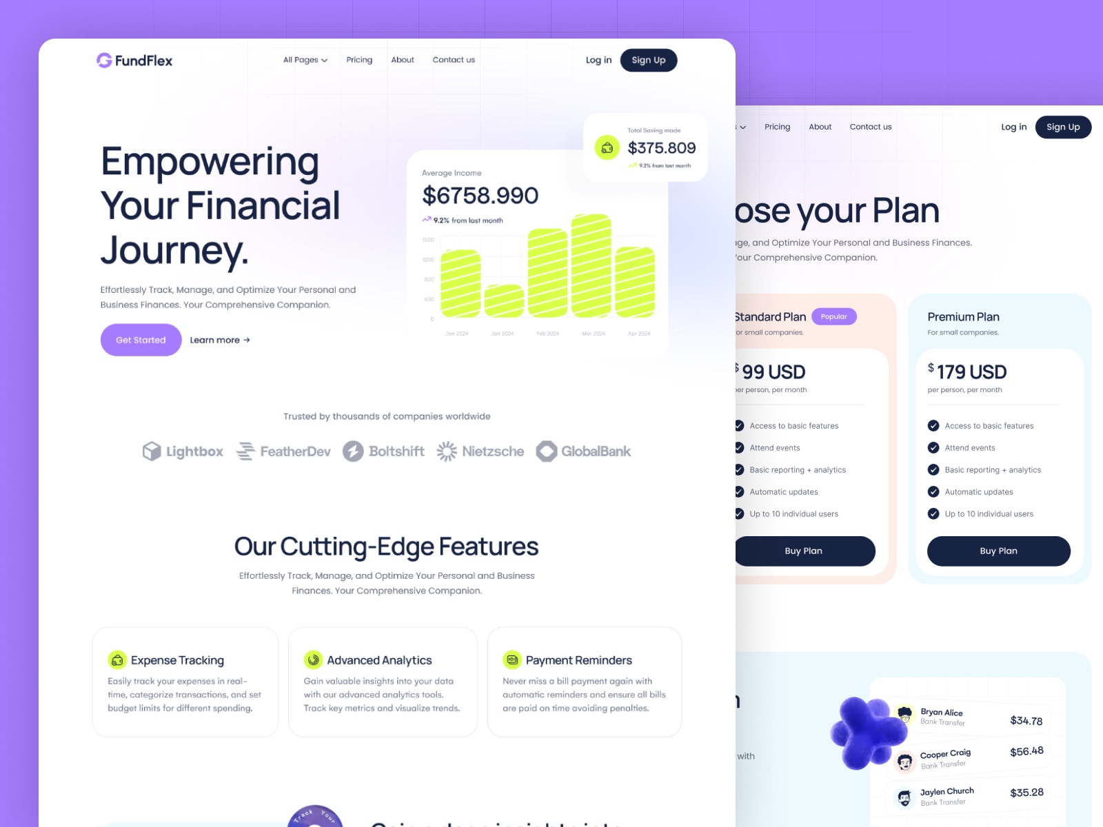 Screenshot 2 of Fundflex