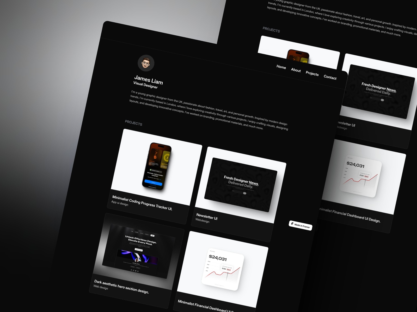 Screenshot of Greyforge website
