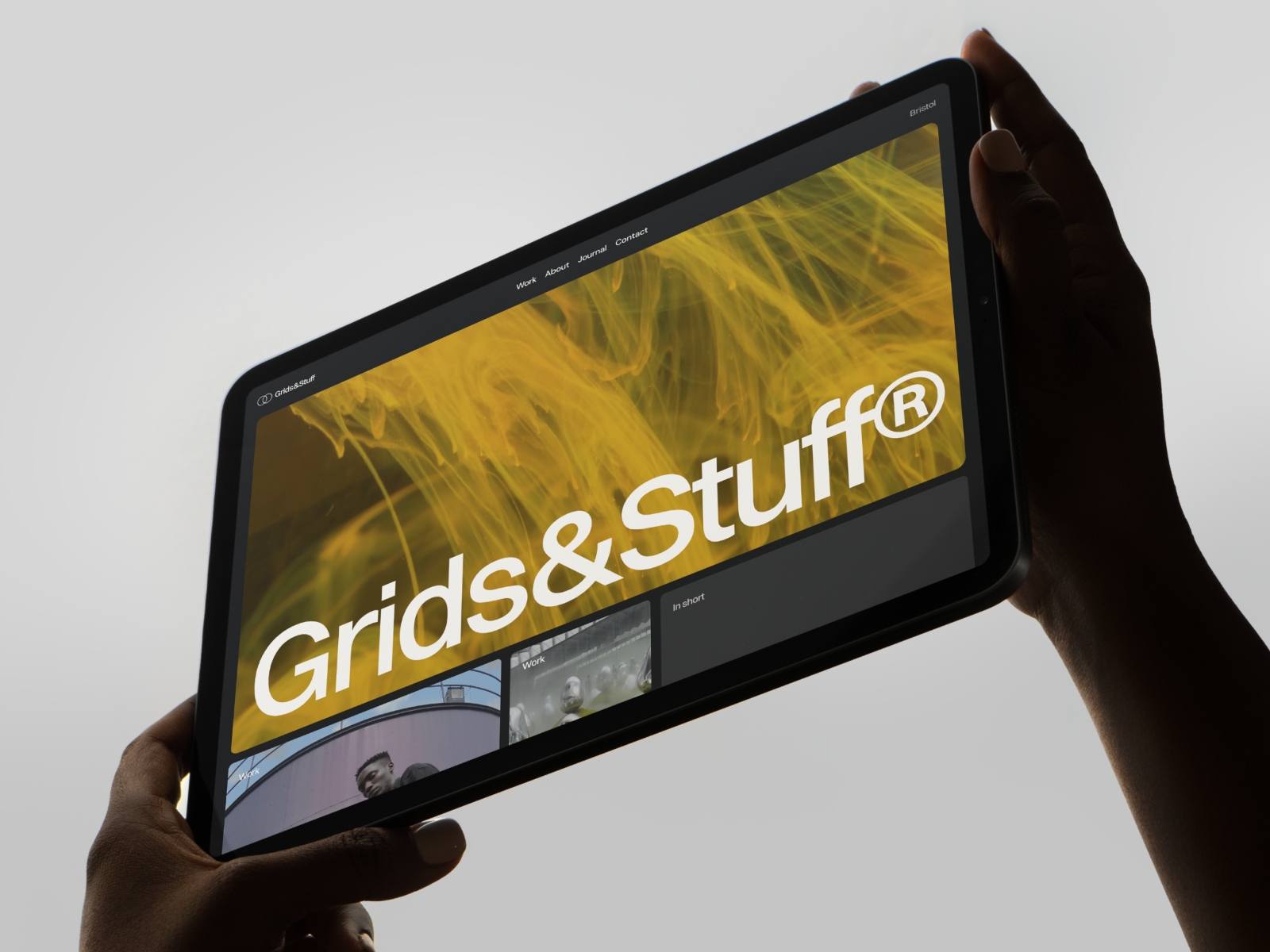 Screenshot of Gridsstuff website