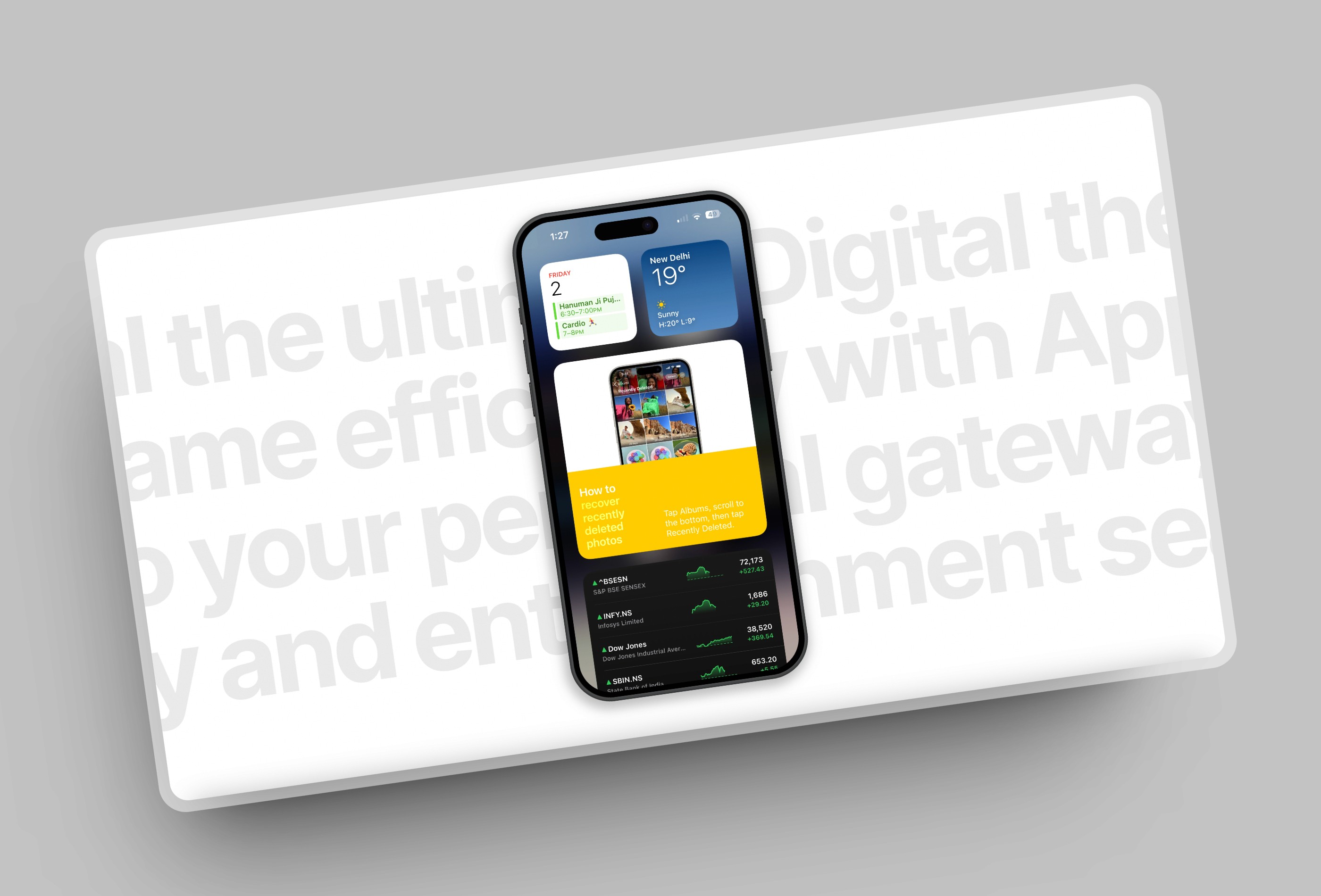 Screenshot 2 of Grion mobile app website template