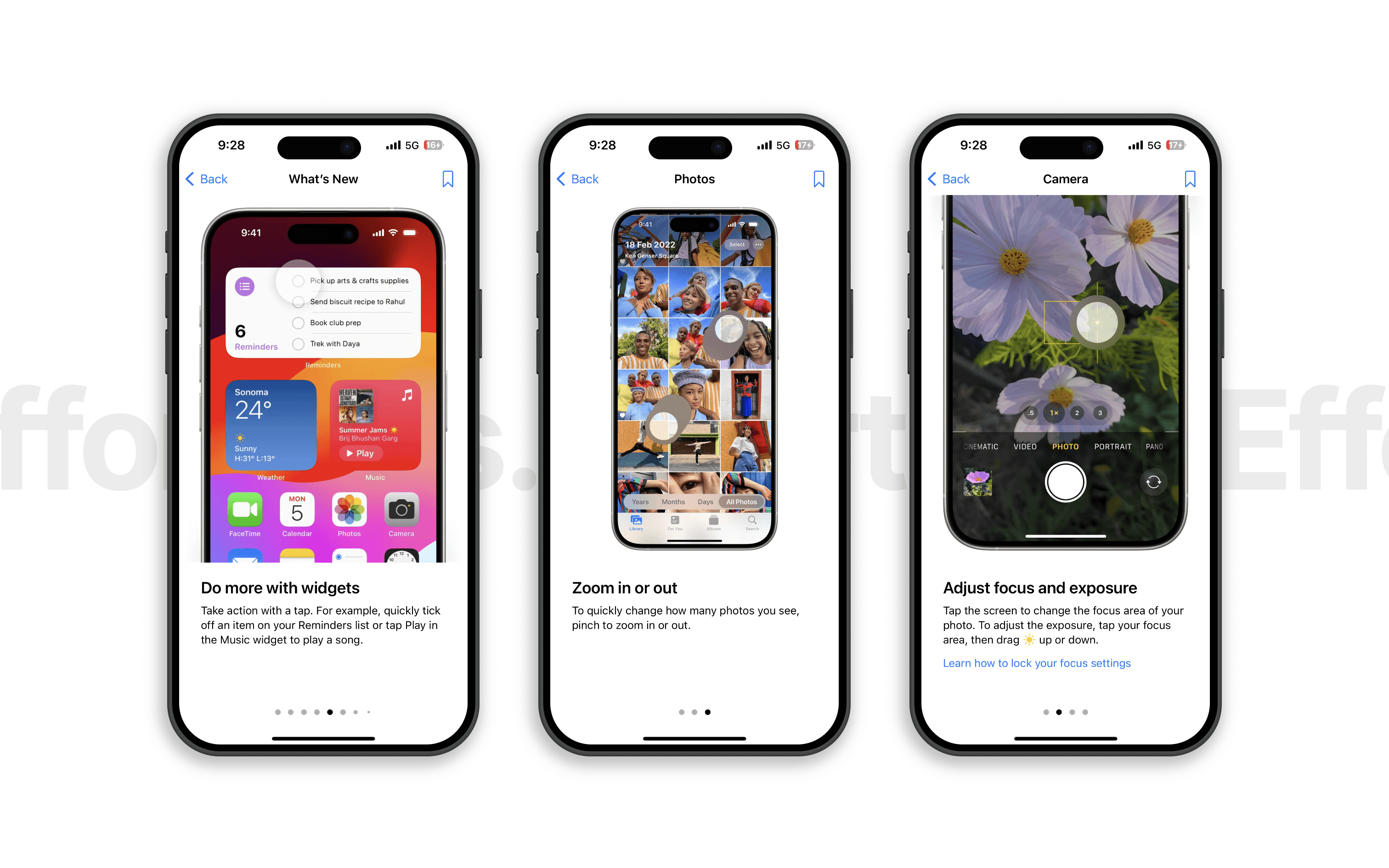 Screenshot 4 of Grion mobile app website template