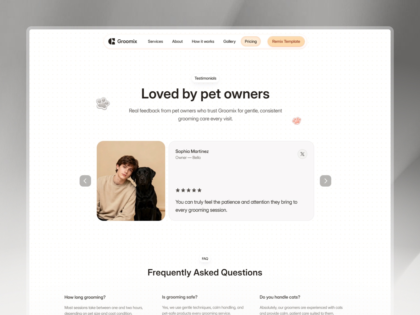 Screenshot 4 of Groomix