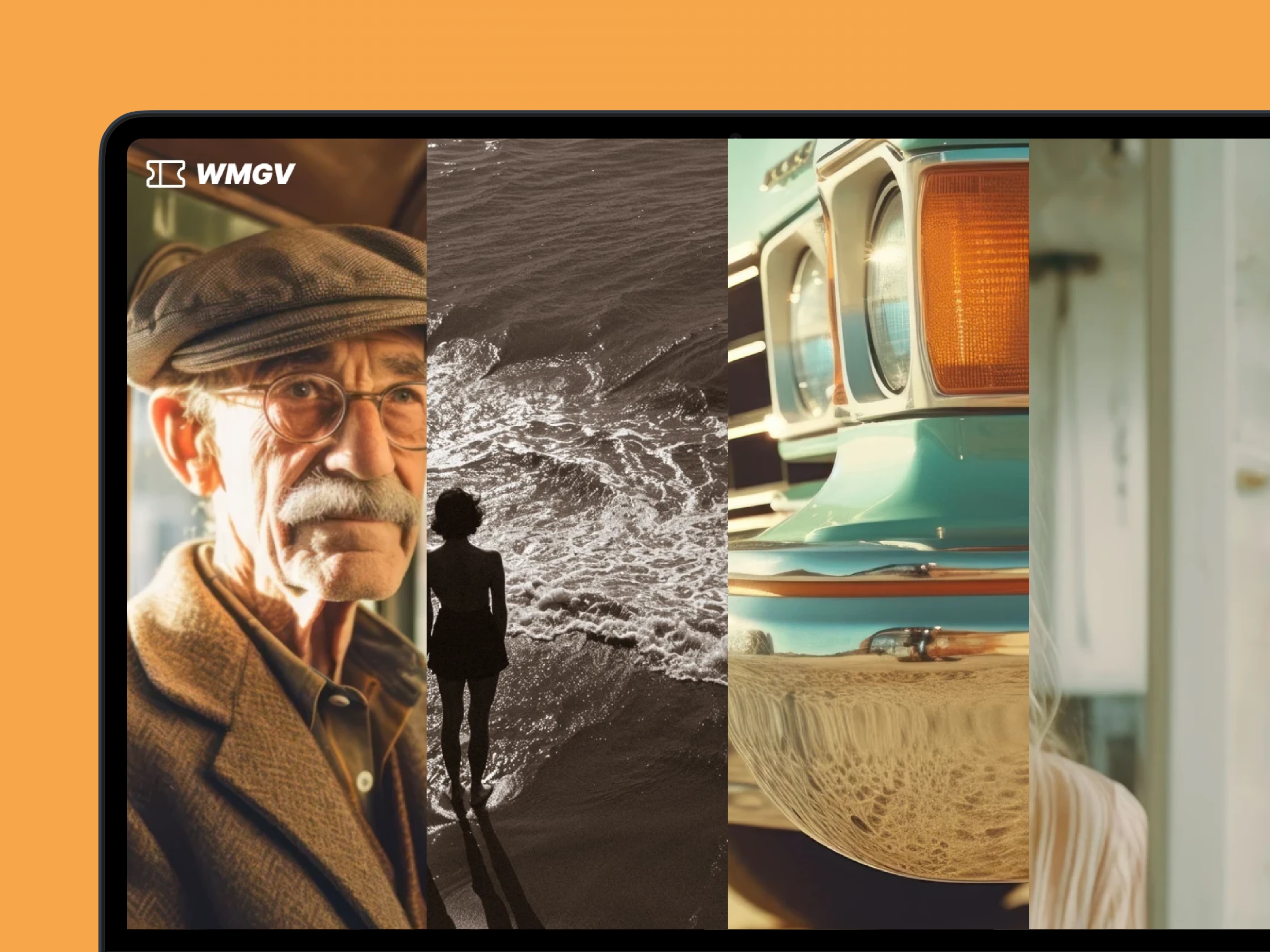 Screenshot of Hero carousel website