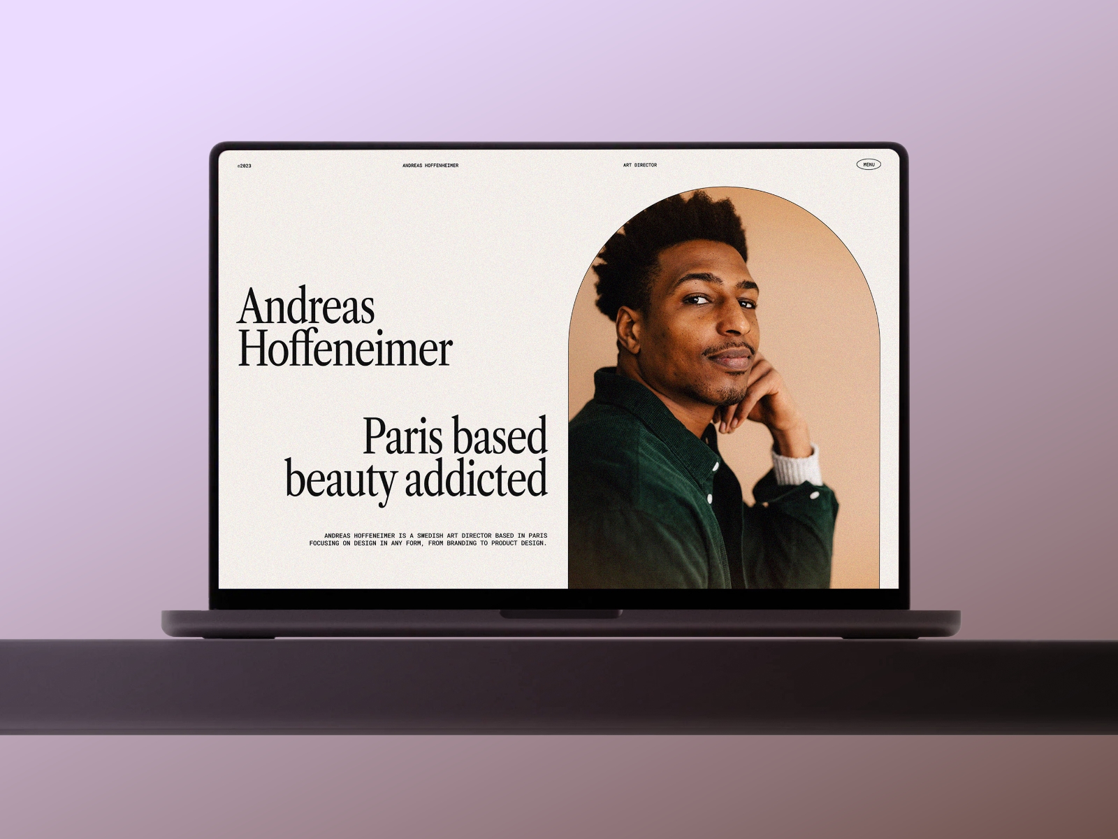 Screenshot of Hoffen website