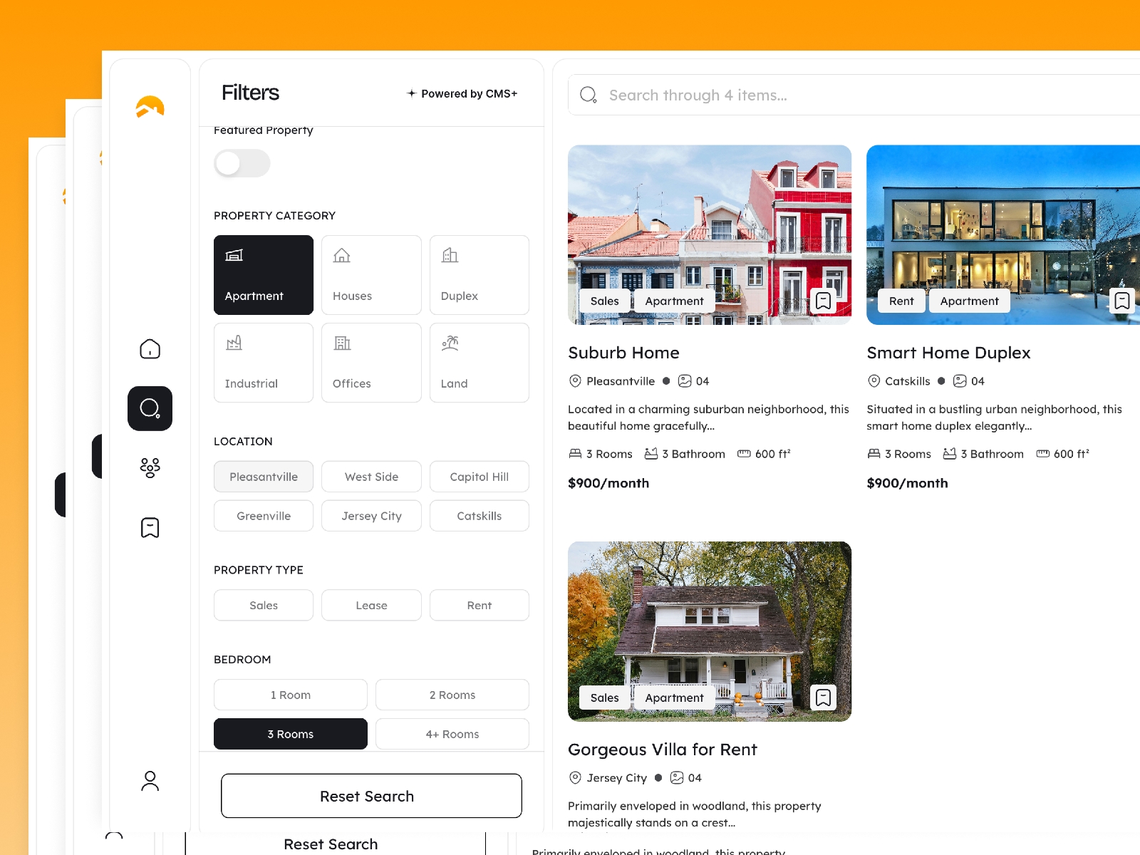 Screenshot of Homforte website