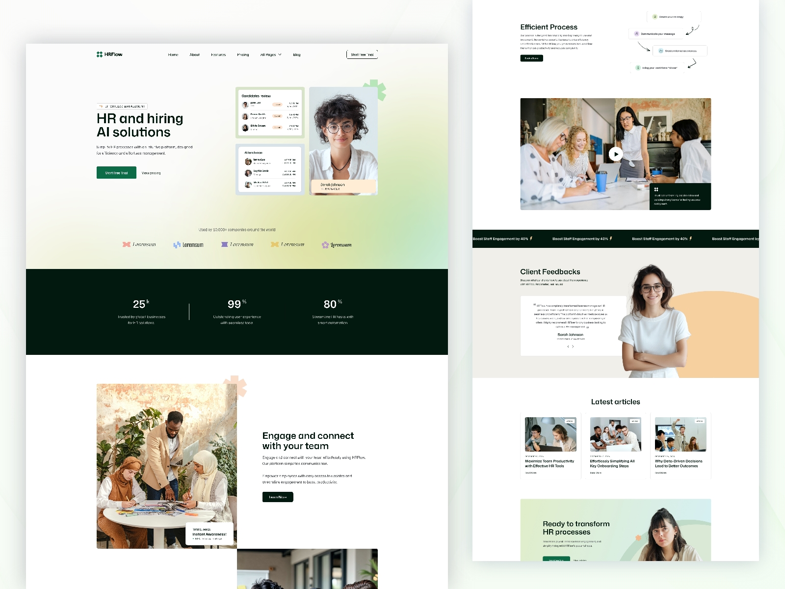 Screenshot 2 of Hrflow
