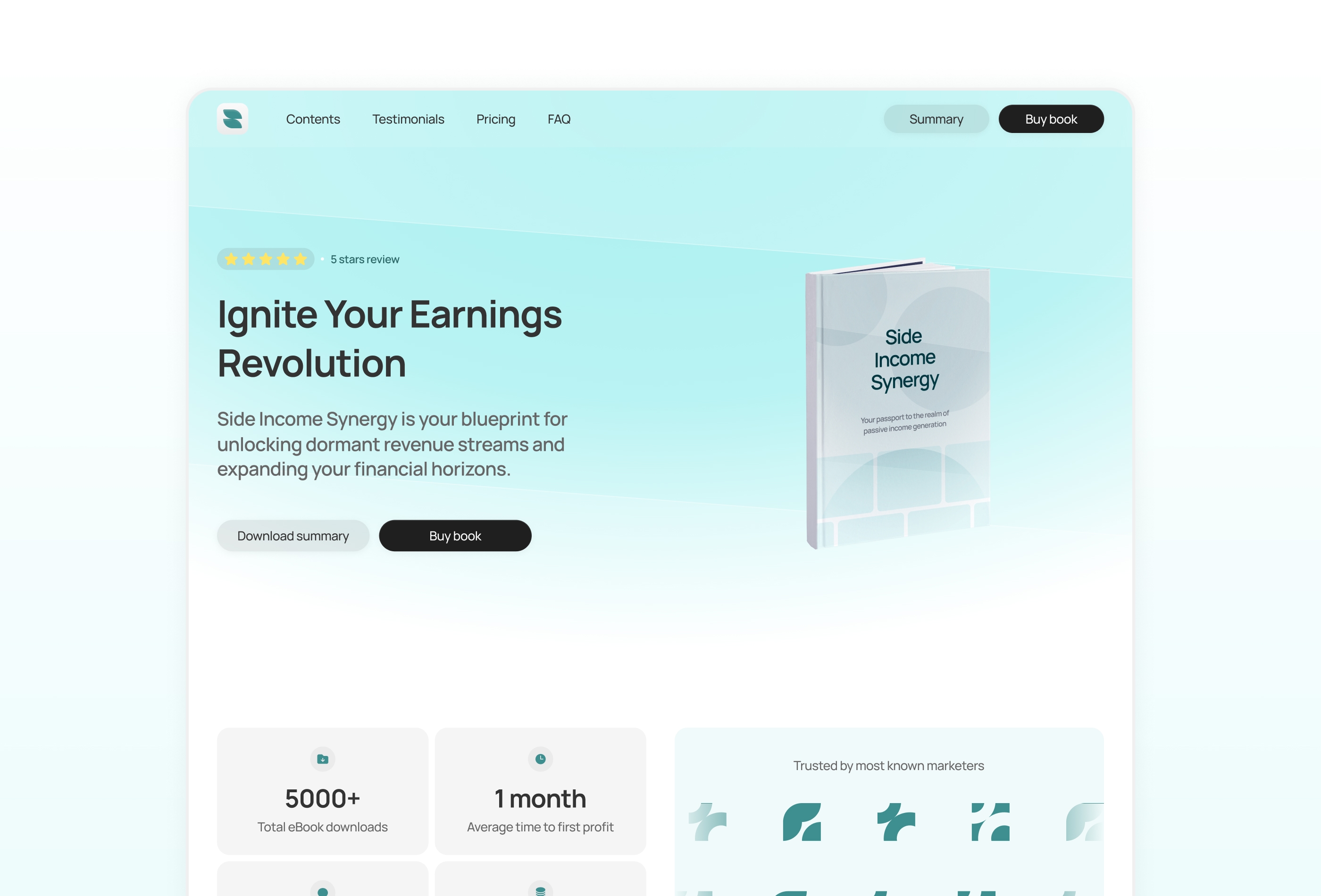 Screenshot 3 of Icarus ebook template