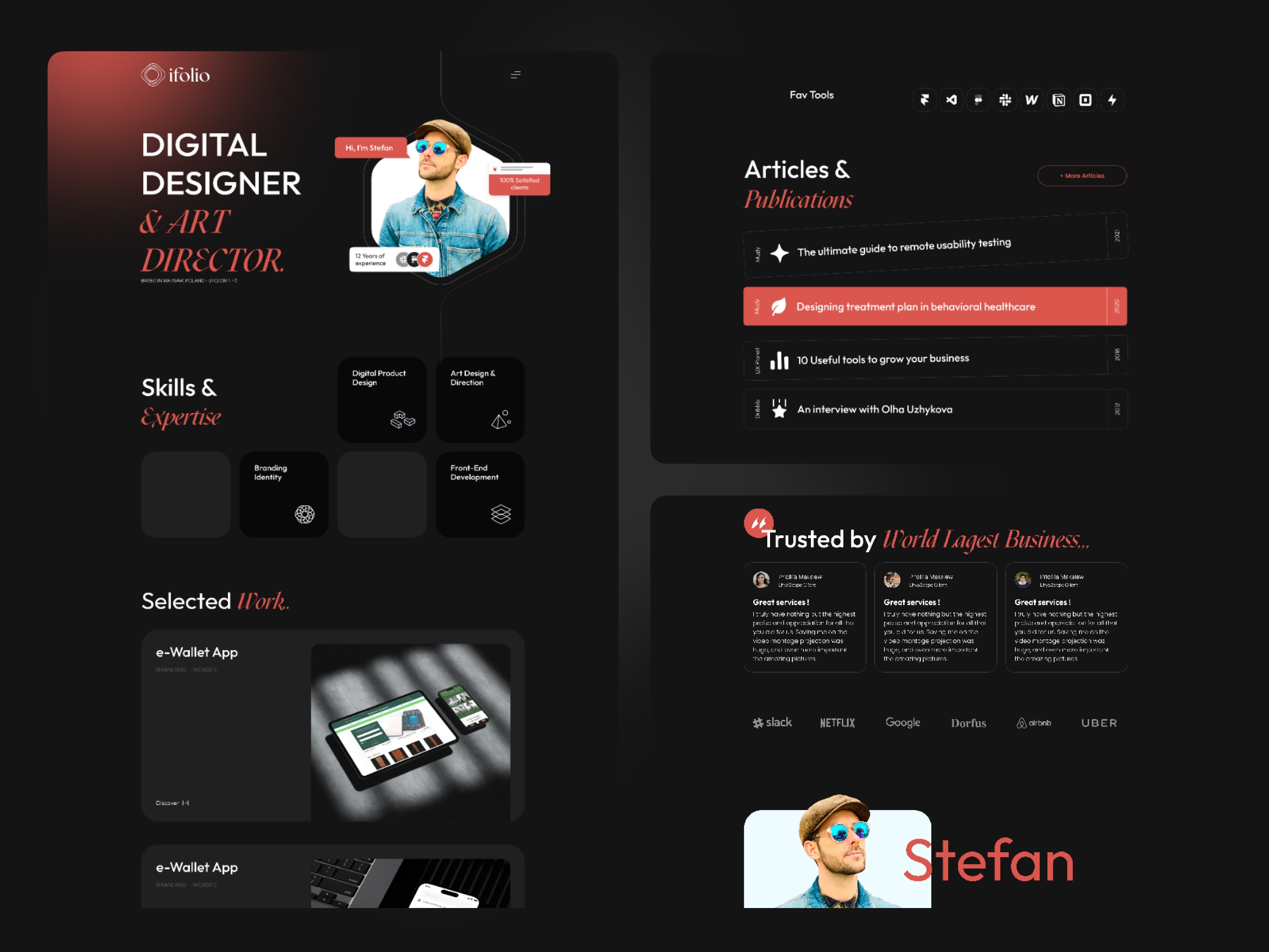 Screenshot 2 of Ifolio