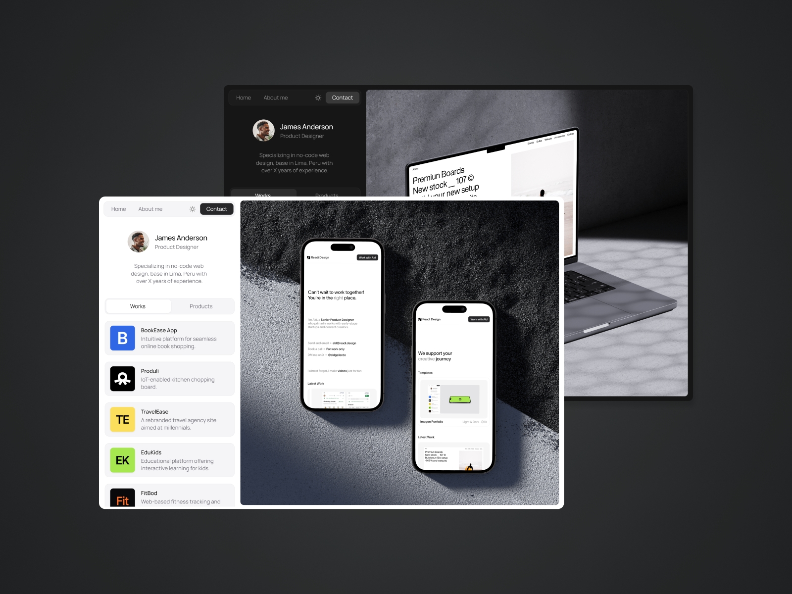 Screenshot of Imagen website