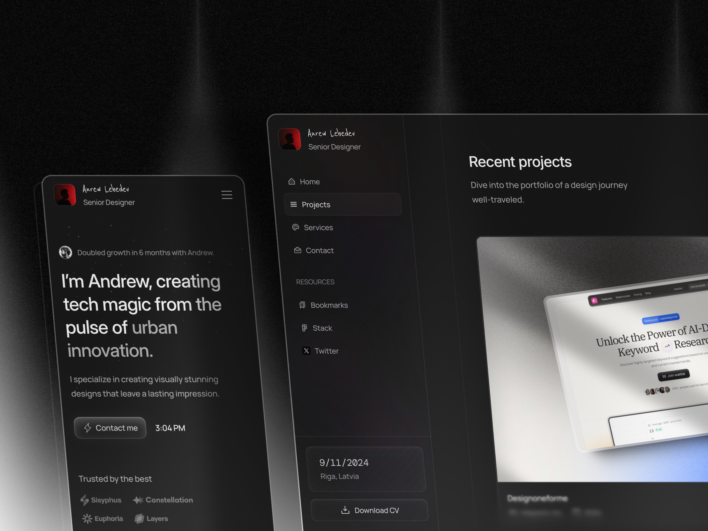 Screenshot 2 of Indexfolio