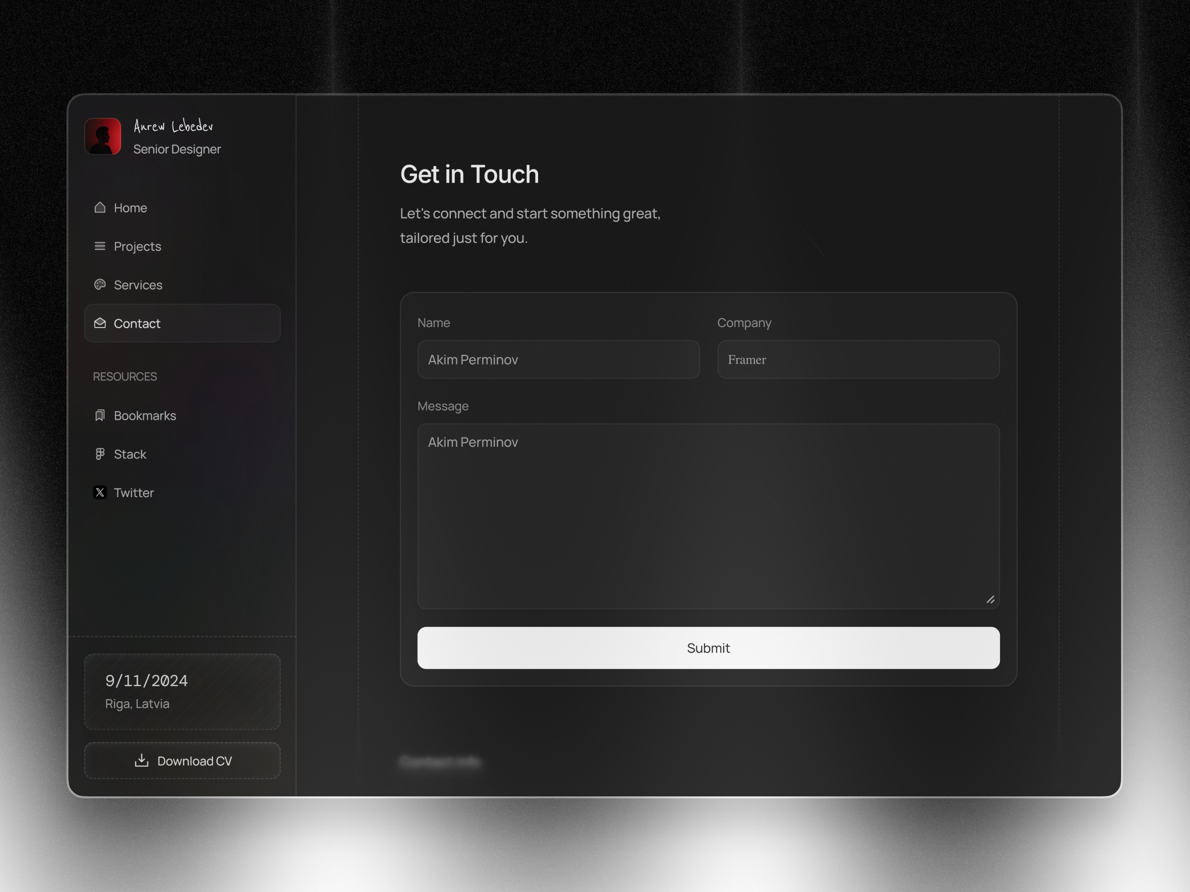 Screenshot 3 of Indexfolio