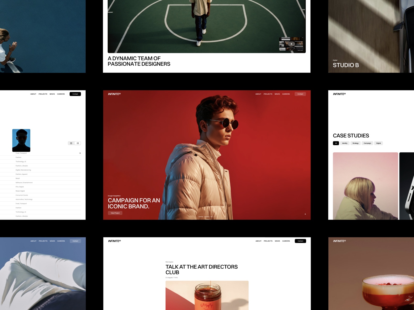 Screenshot 3 of Infinite framer agency template