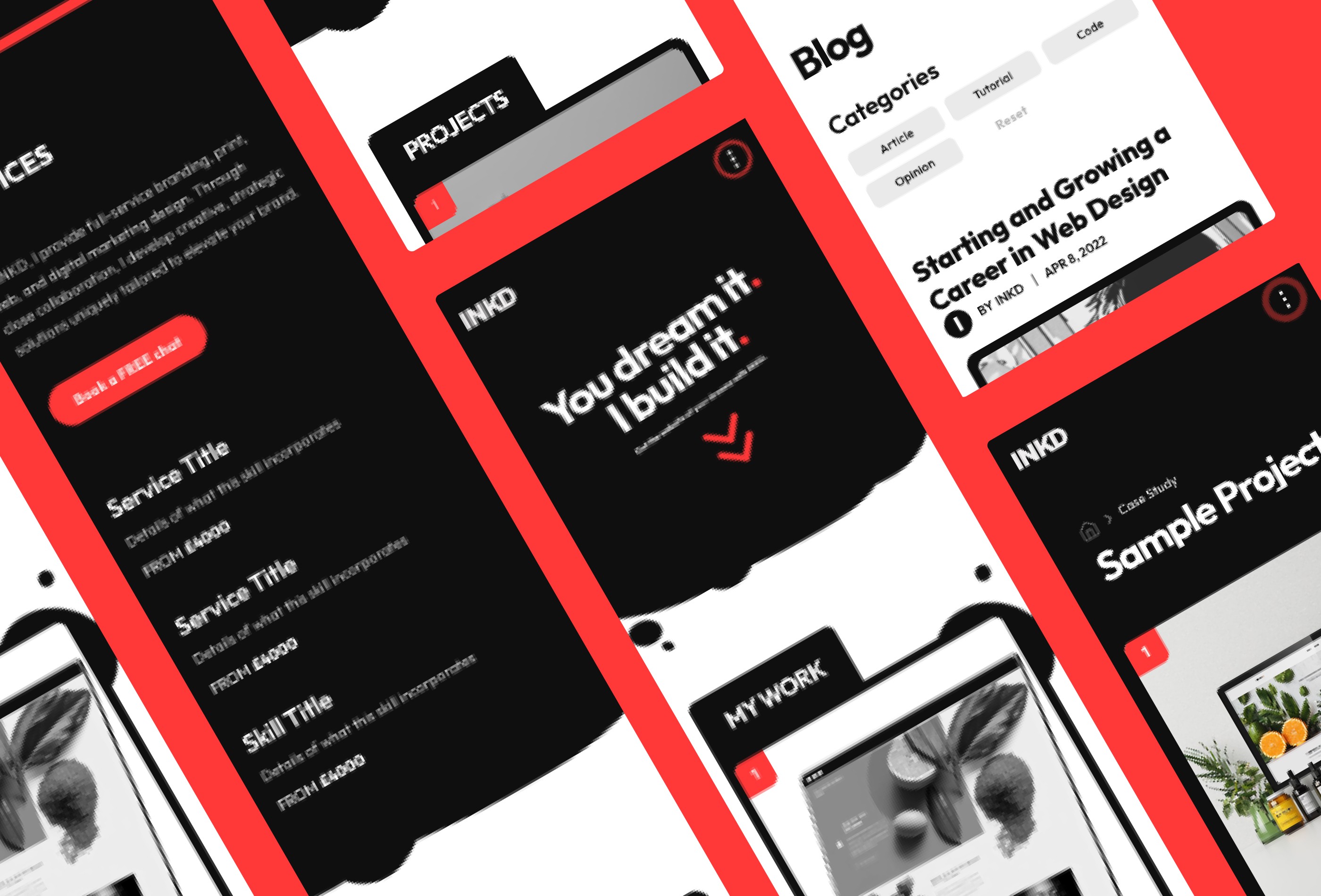 Screenshot 4 of Inkd portfolio