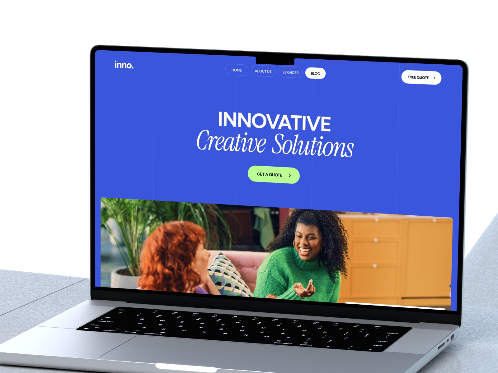 Screenshot of Innostudio website