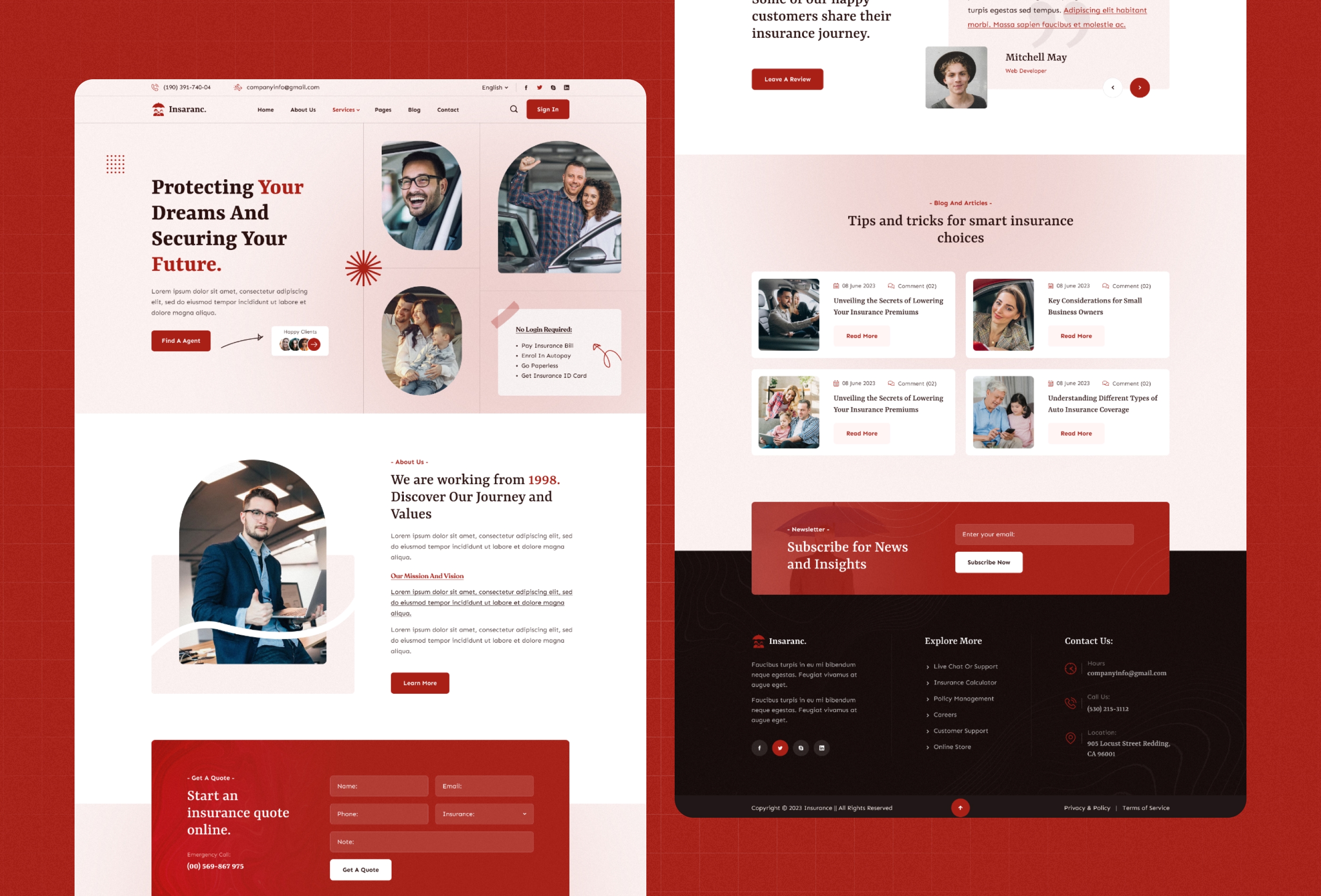 Screenshot 2 of Insurances