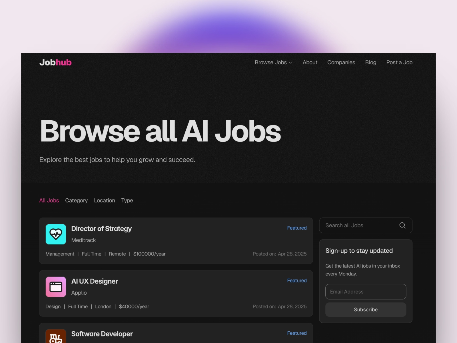 Screenshot 2 of Jobhub