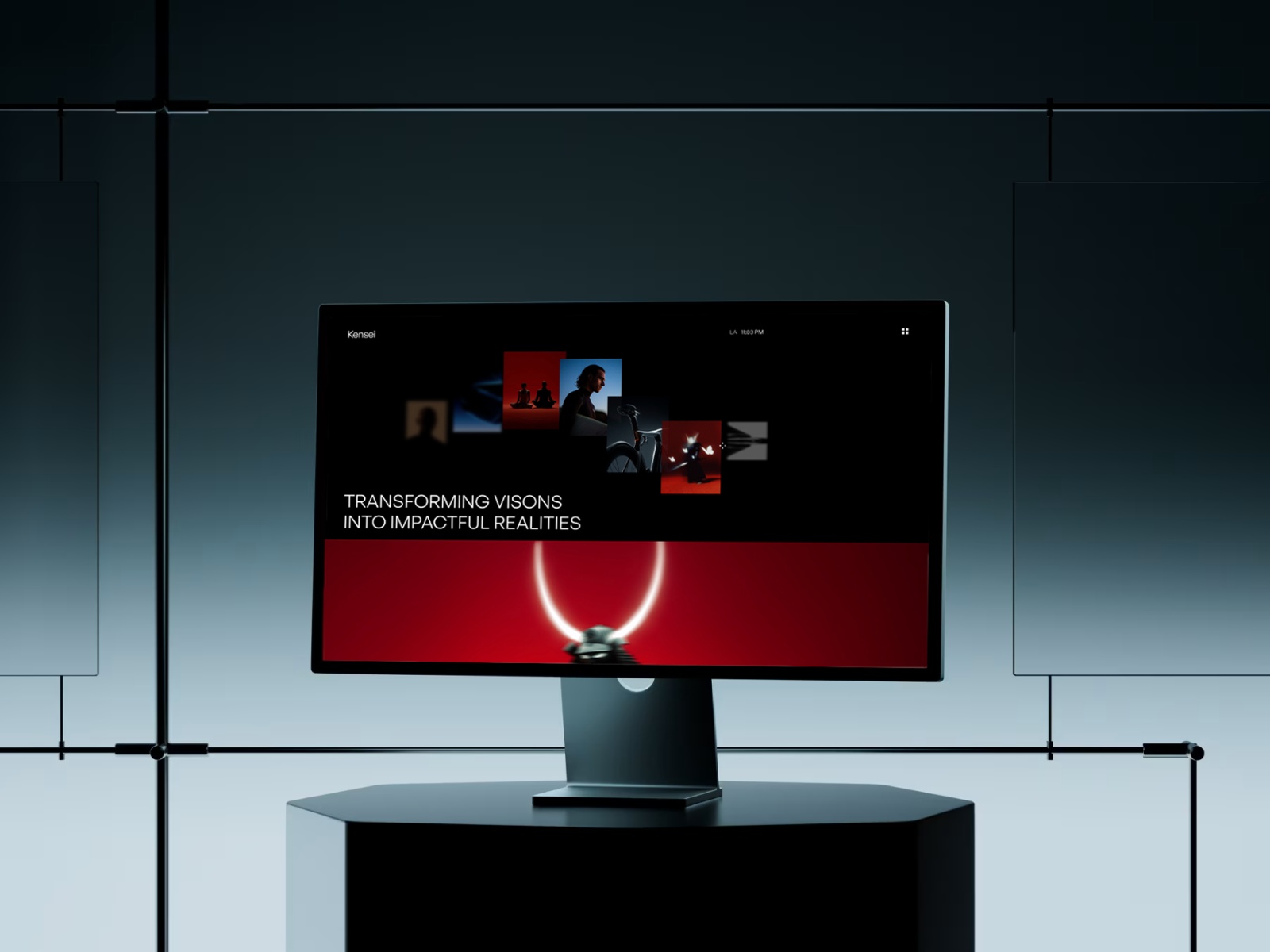 Screenshot of Kensei website