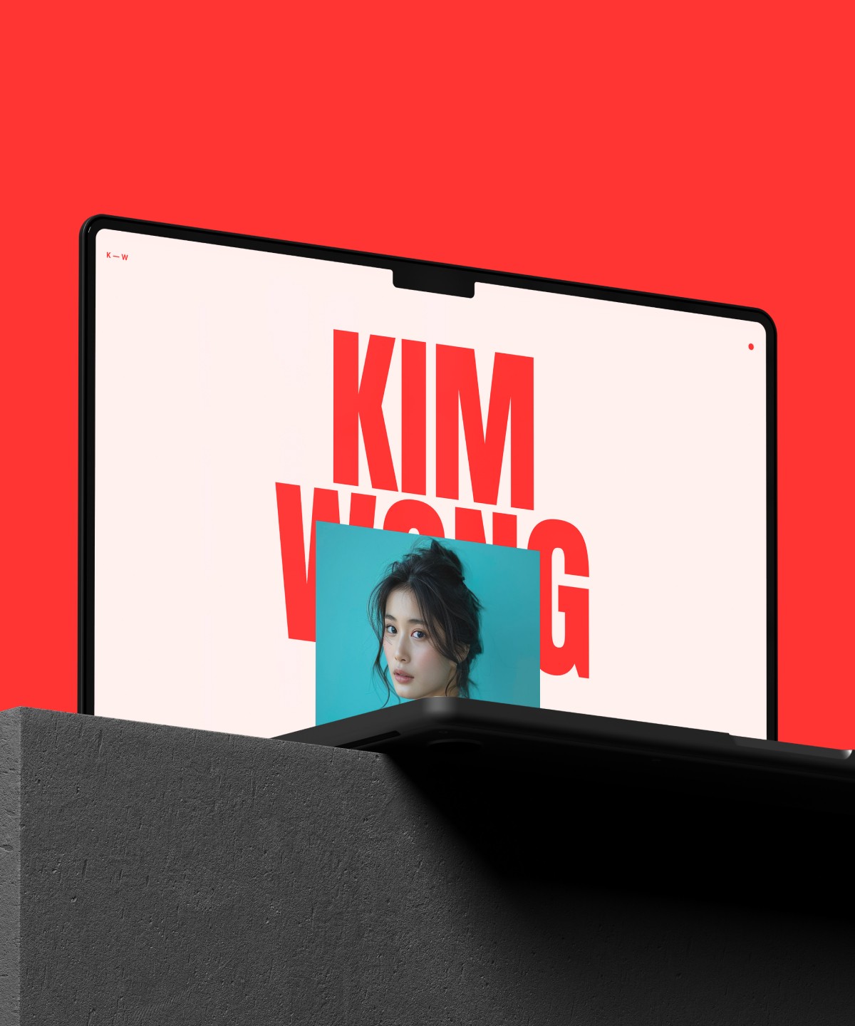 Screenshot of Kim website