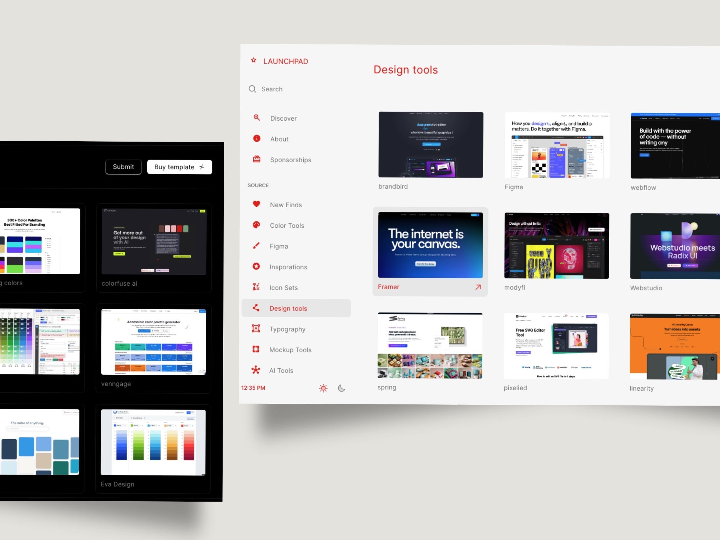 Screenshot 2 of Launchpad essential directory tools
