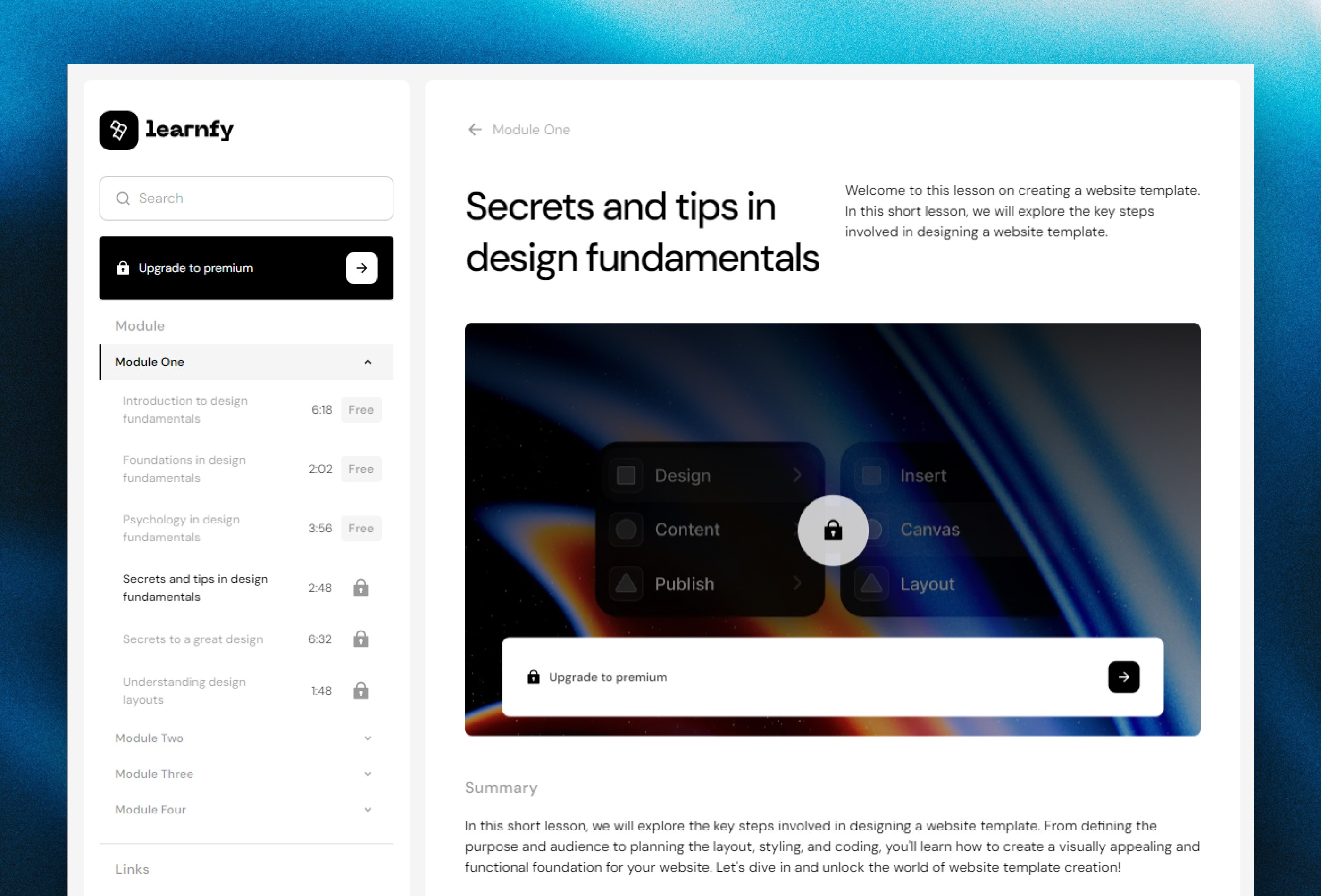 Screenshot 2 of Learnfy