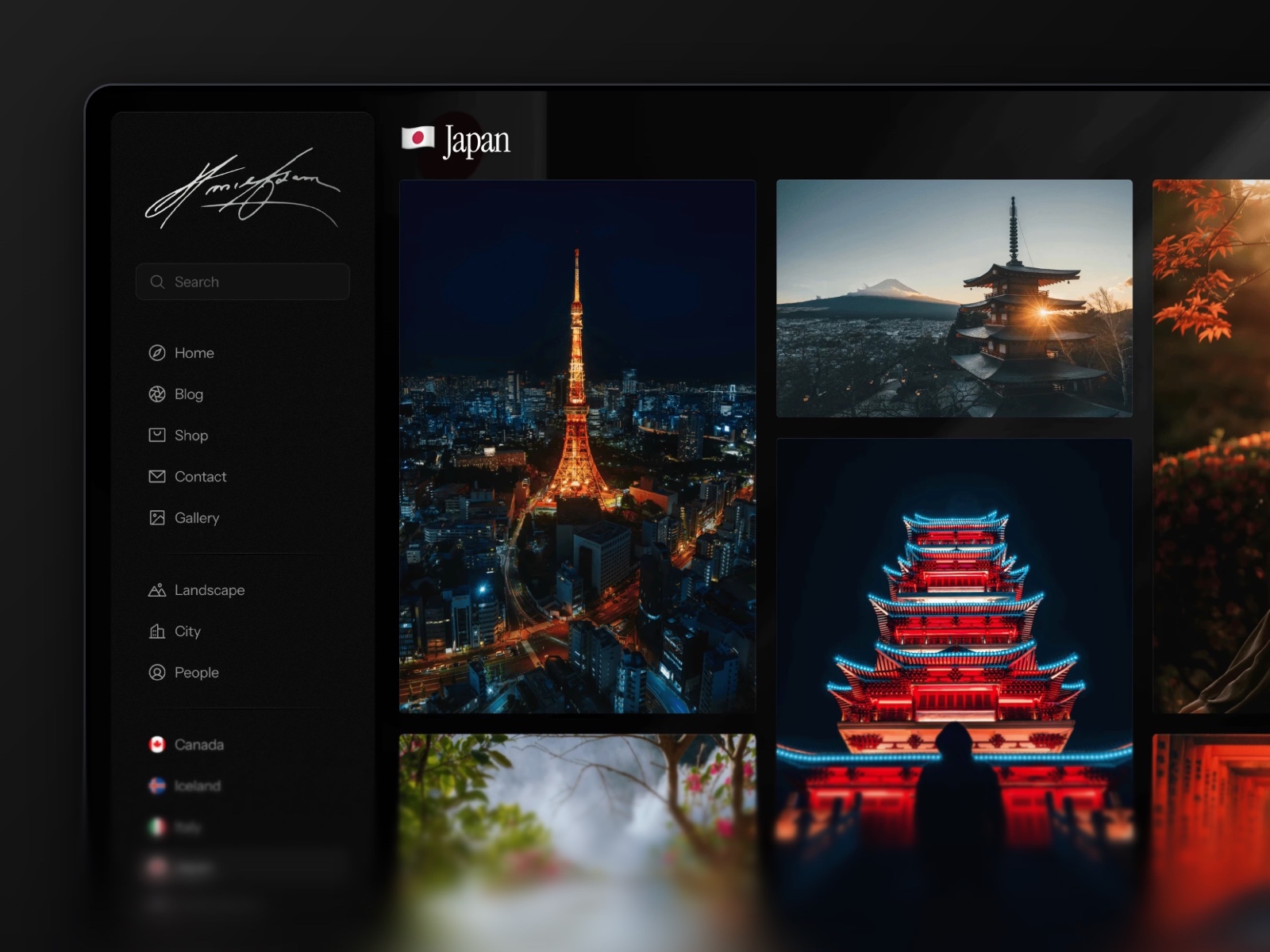 Screenshot 2 of Lighthouse photography art media template