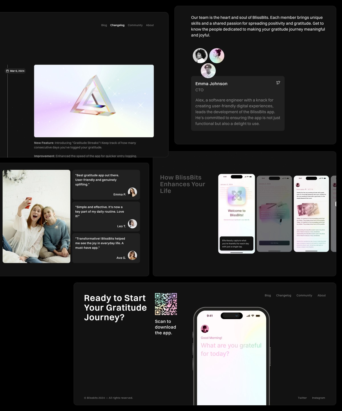 Screenshot of Lilapp website