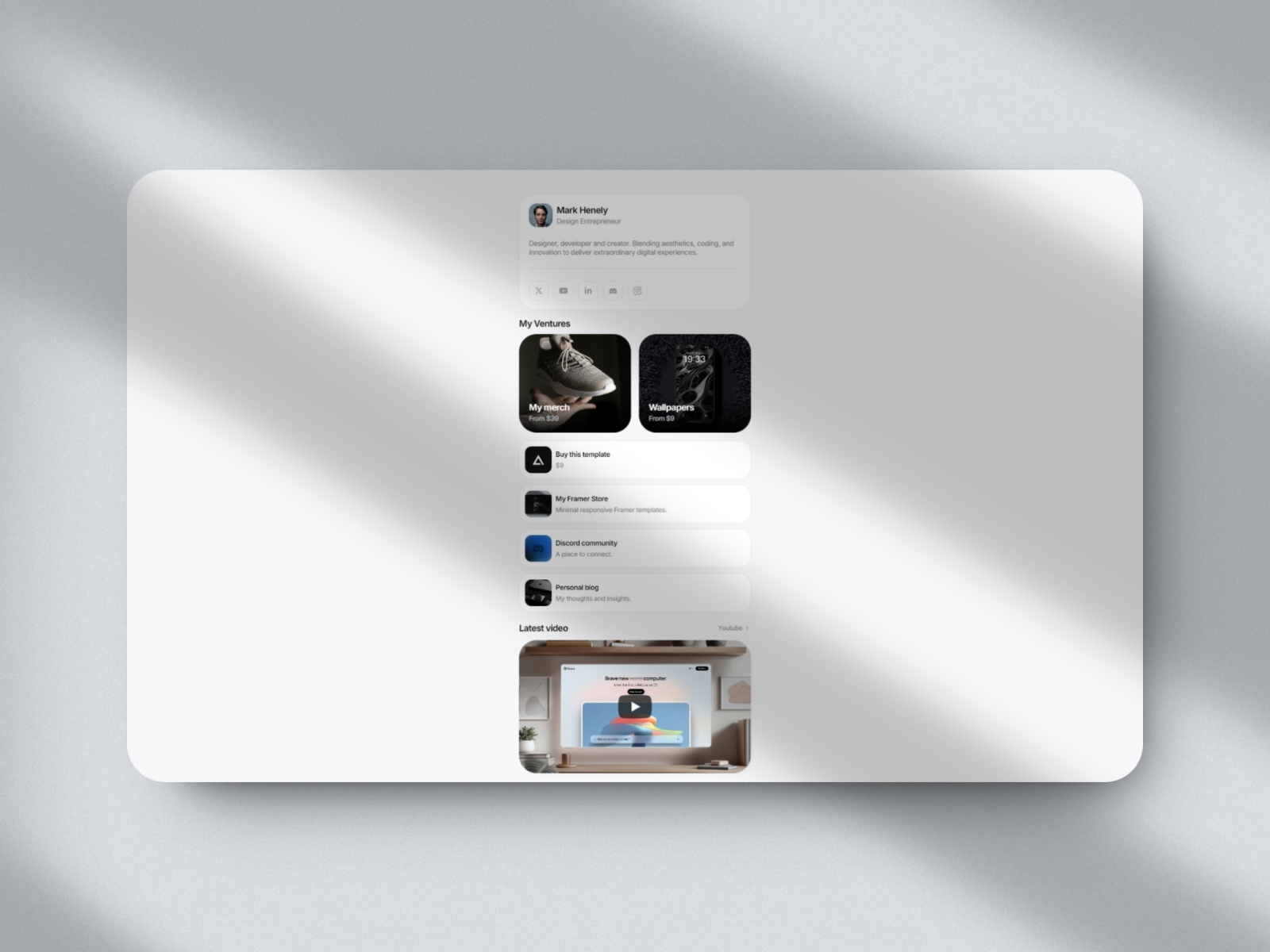 Screenshot of Linkhubpro website