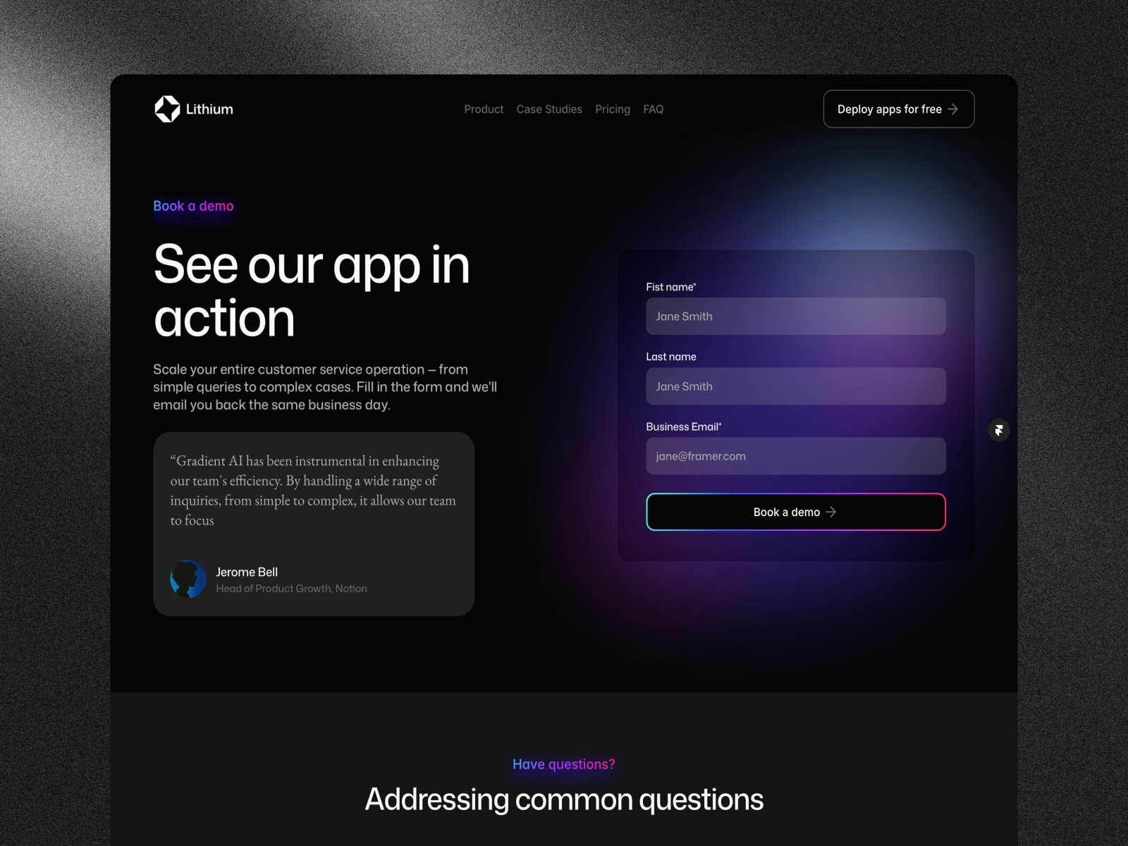 Screenshot 3 of Lithium