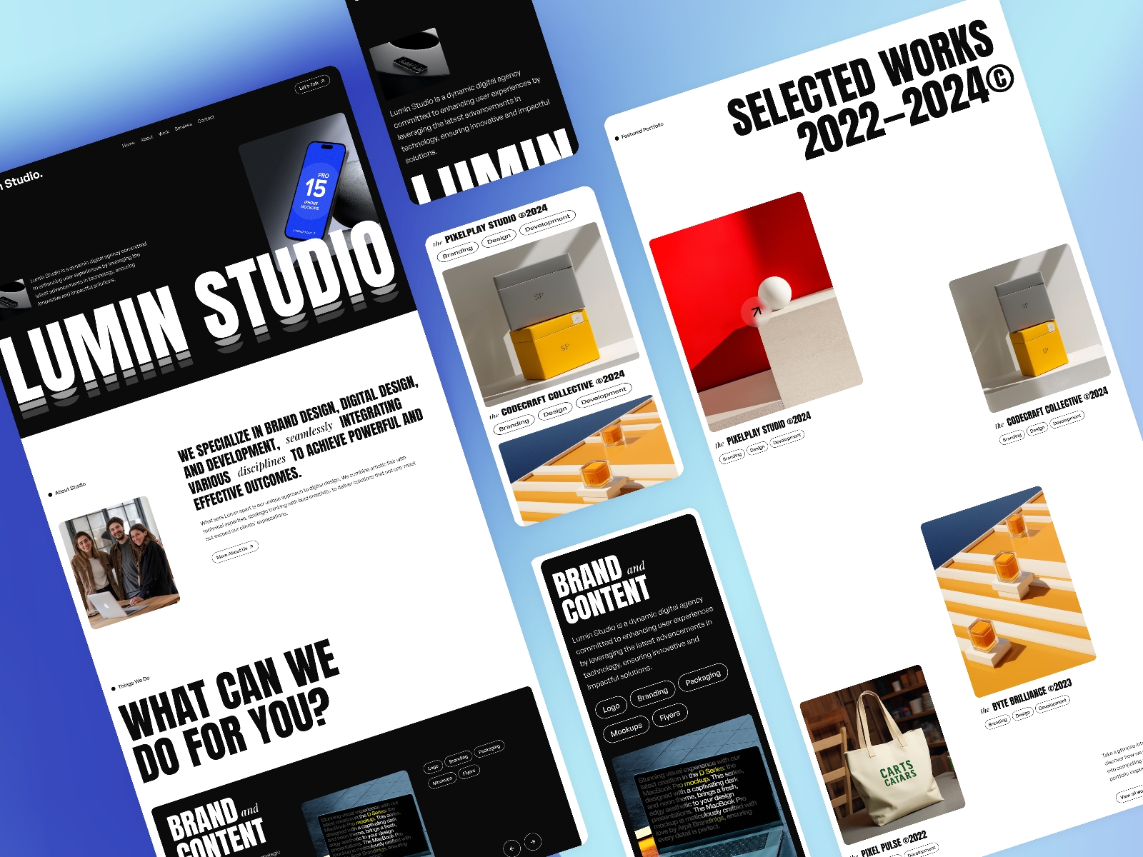 Screenshot 3 of Lumin studio