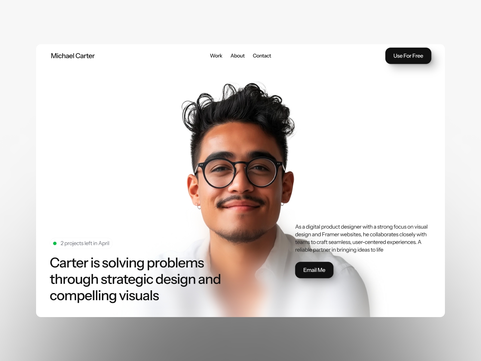 Screenshot of Luzia website