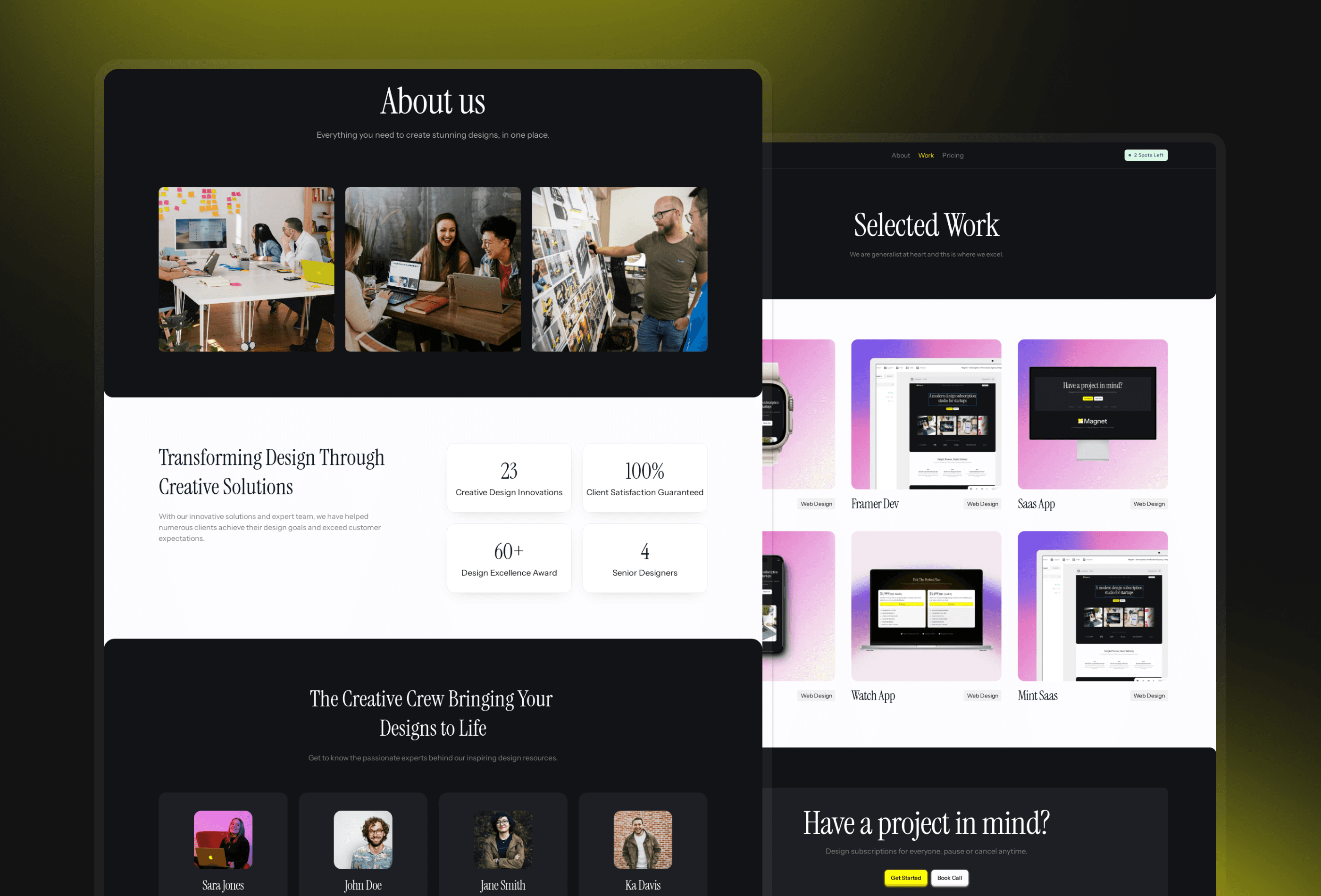 Screenshot 4 of Magnet subscription productize agency template