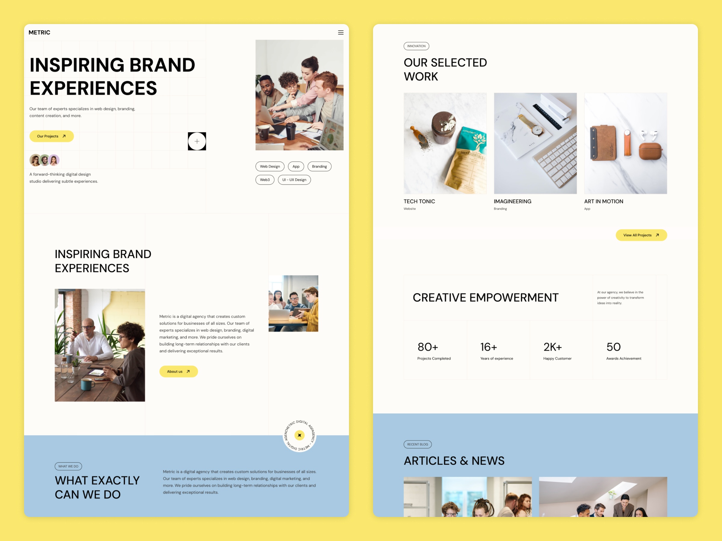 Screenshot 2 of Metric