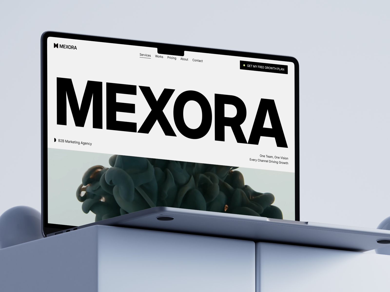 Screenshot of Mexora website