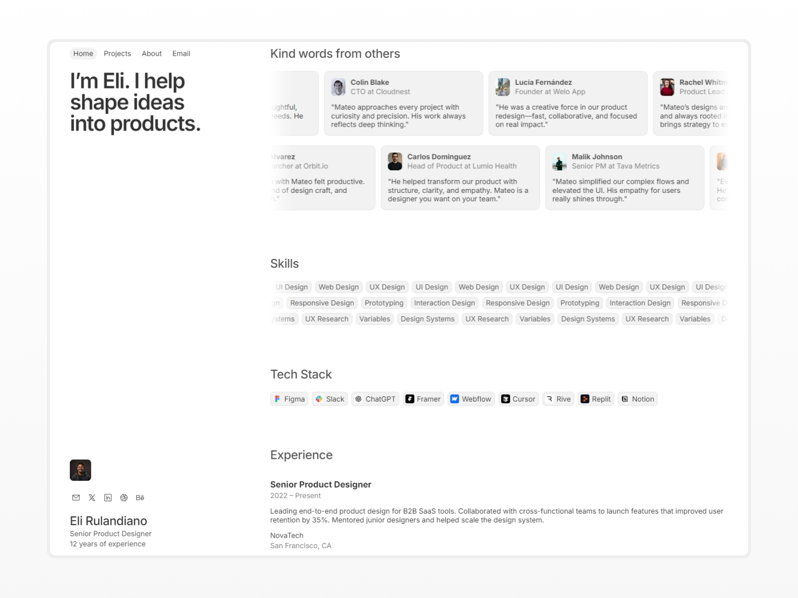 Screenshot 2 of Minfolio