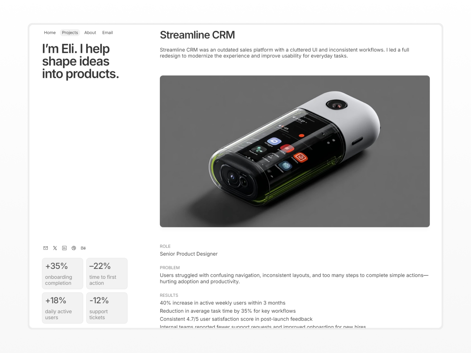 Screenshot 3 of Minfolio
