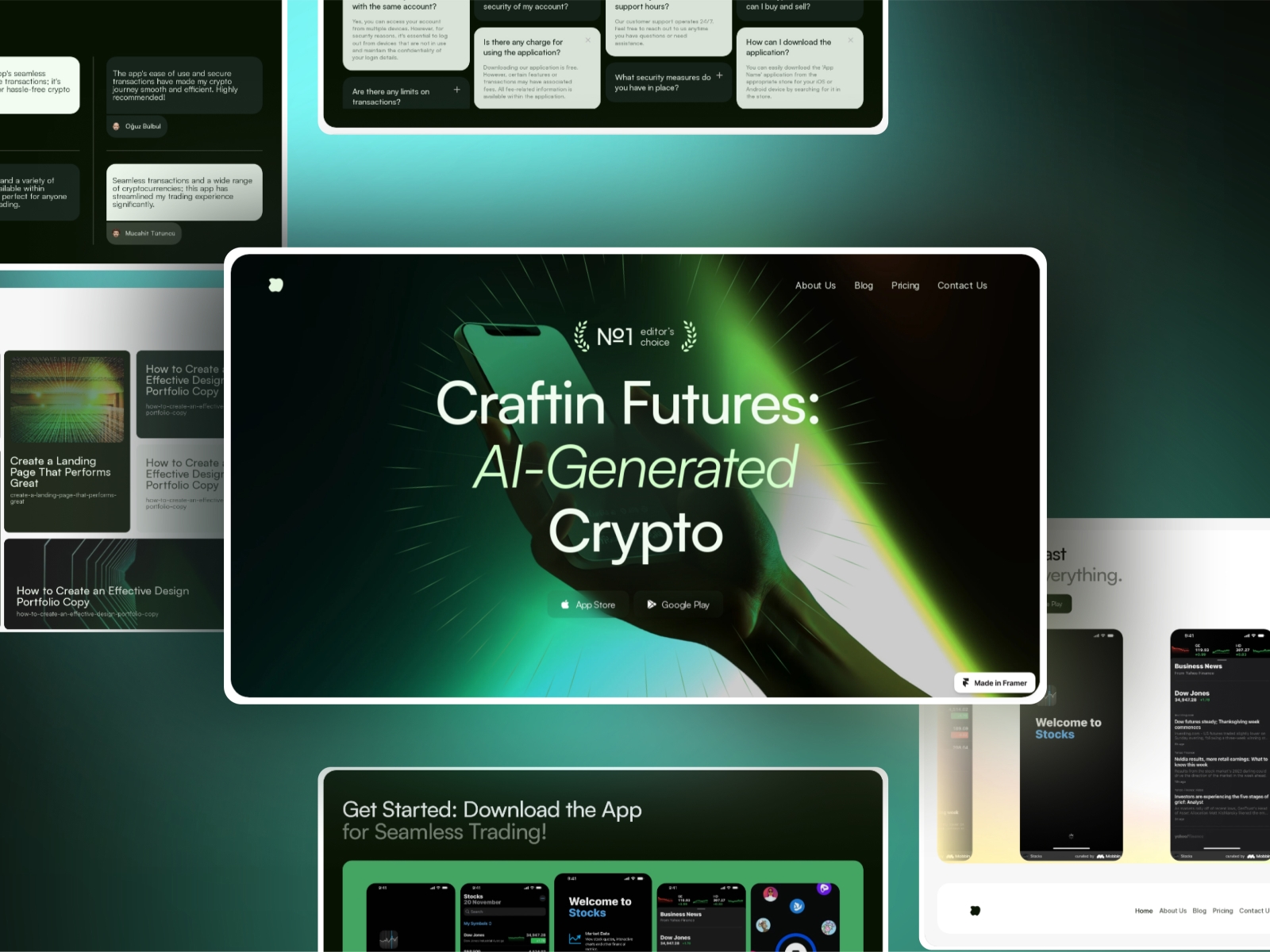 Screenshot of Mintmob website