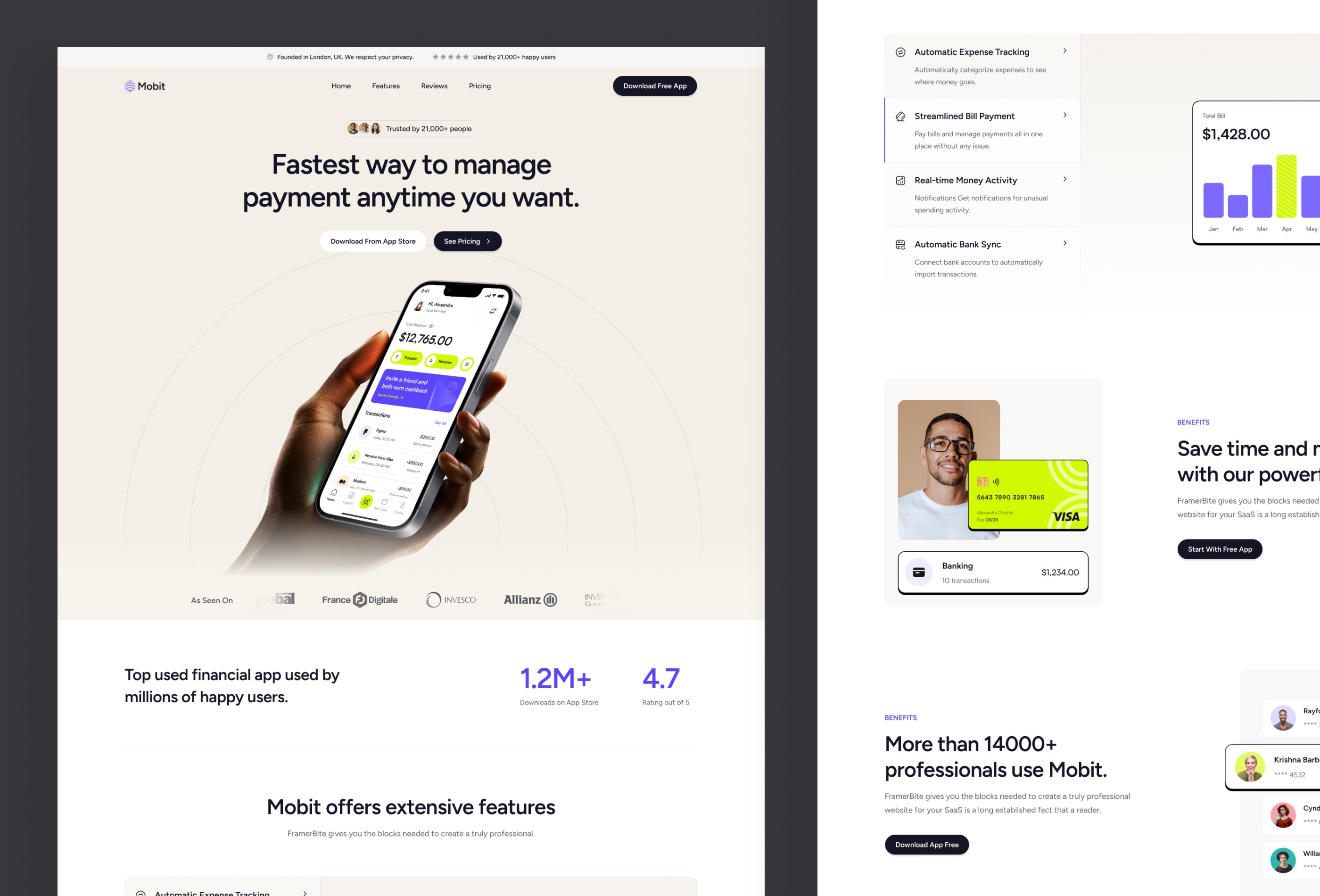 Screenshot 2 of Mobit